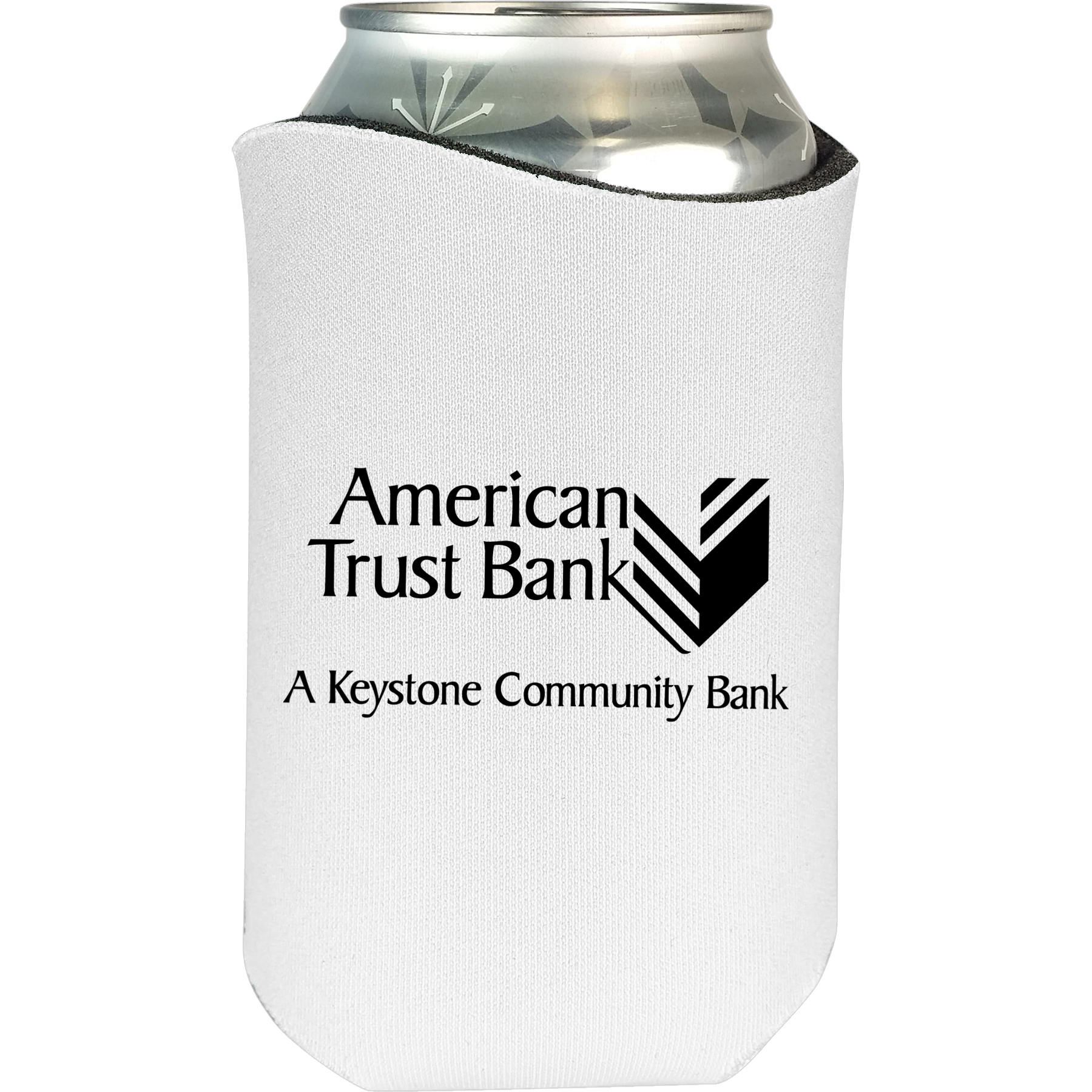 Curve Scuba can cooler, custom koozie with logo imprint 6
