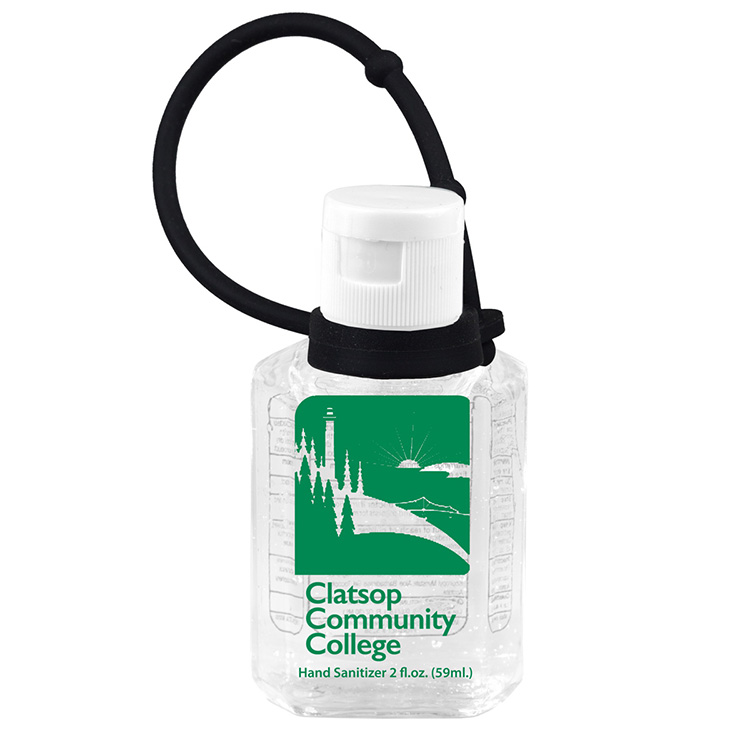 "Breeze" 0.5 oz Compact Hand Sanitizer Antibacterial Gel in Flip-Top Squeeze Bottle 1