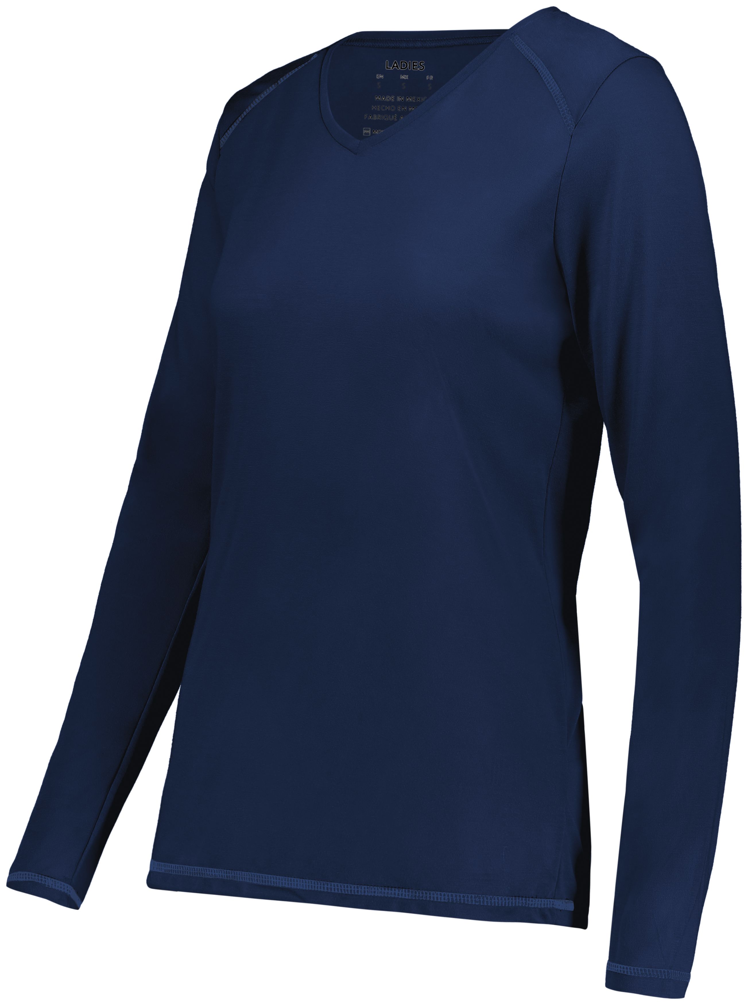 Ladies Super Soft-Spun Poly Long Sleeve Tee 3