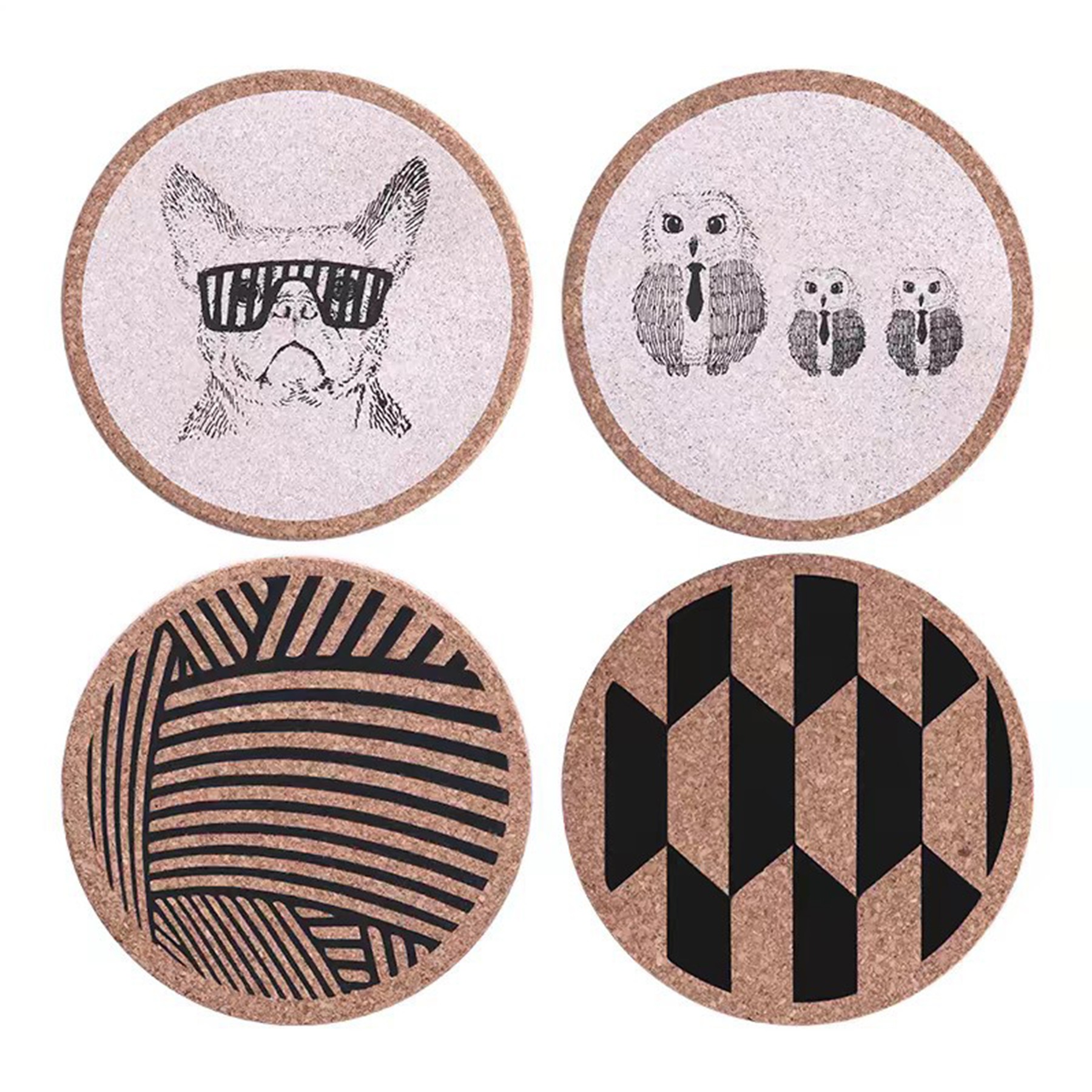 Insulated Waterproof Cork Coaster 3