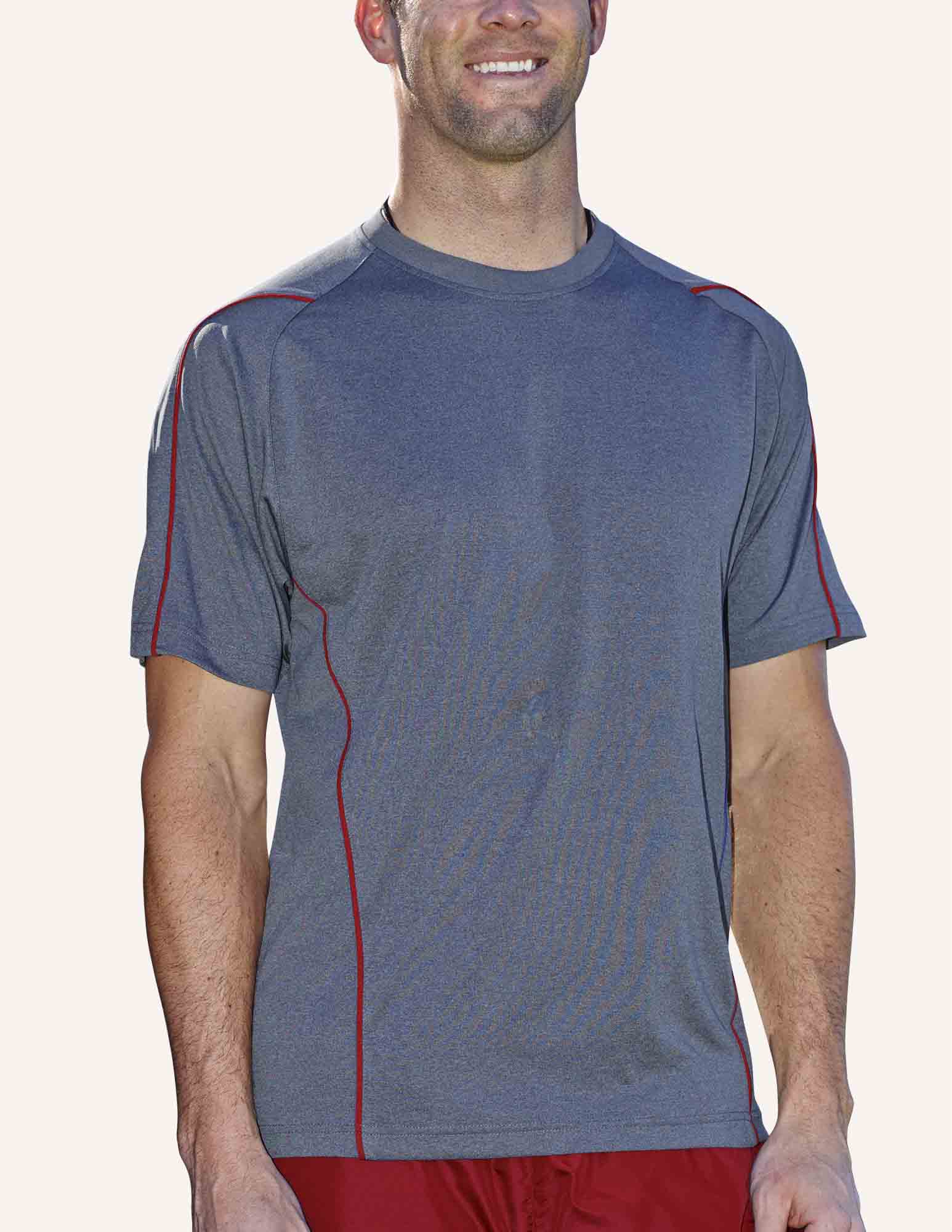 Men's Top-Gun Heather Tee Shirt 4