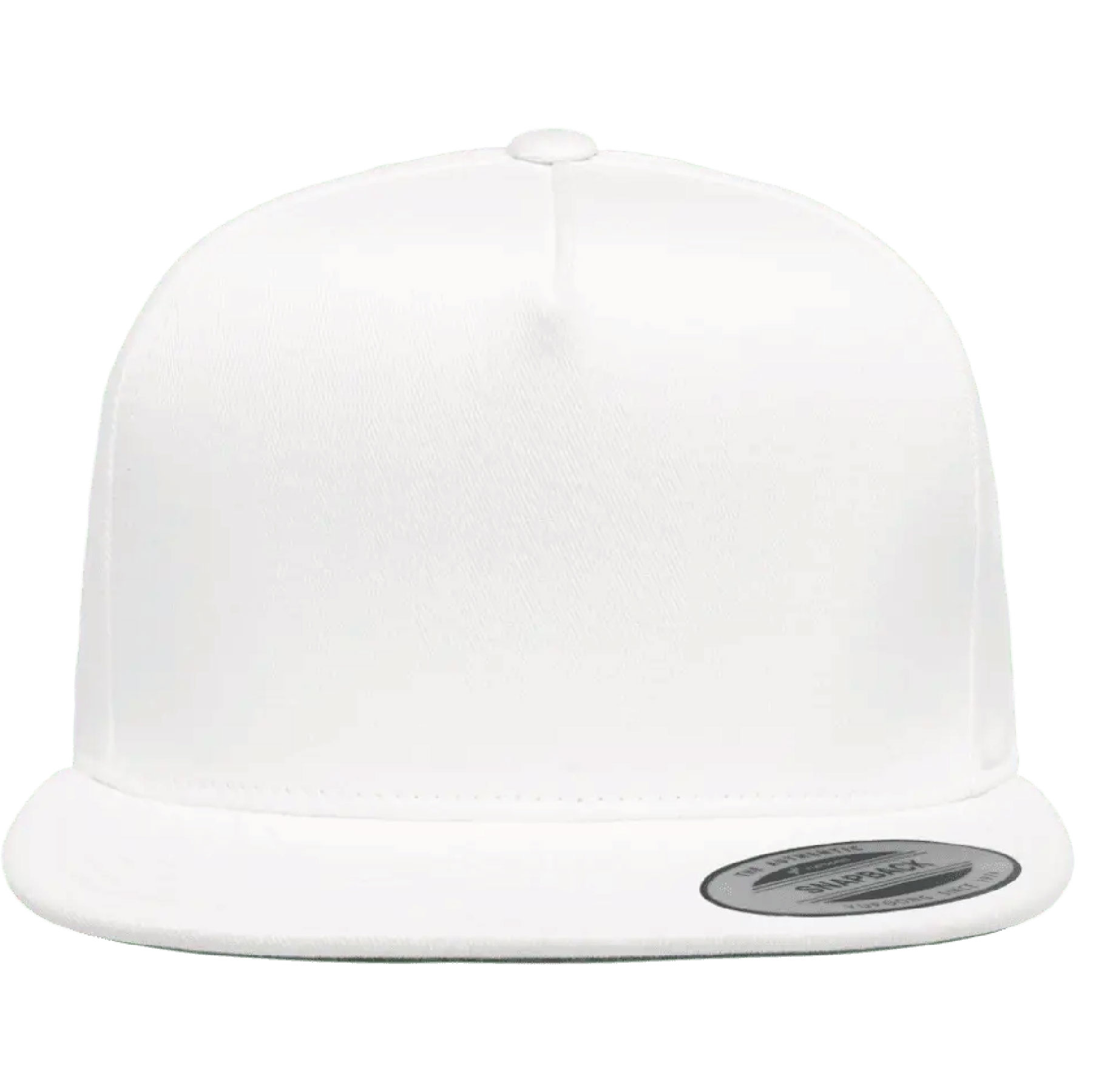 YP Classics 6007 – Five-panel Cotton Twill Snapback with Leatherette Patches or Embroidery 39