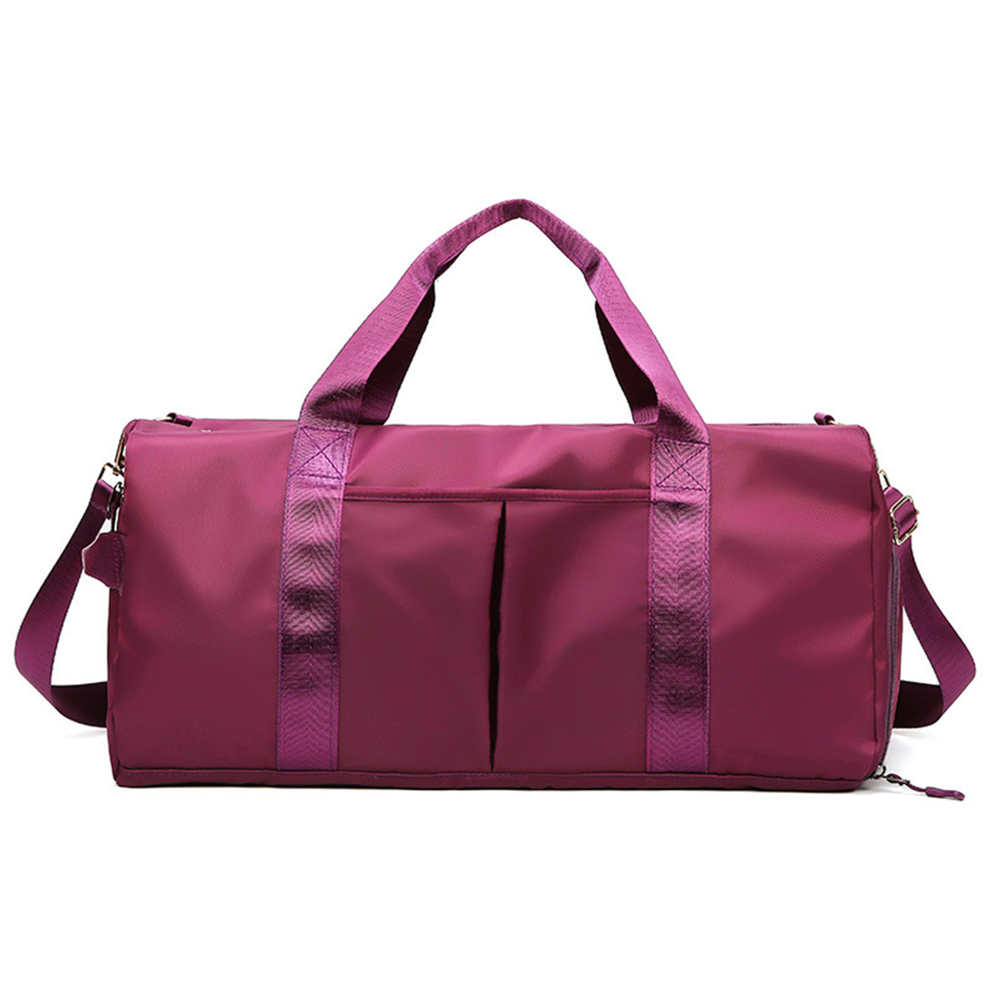 Oxford Duffel For Yoga Gear With Adjustable Strap 15.4" x 7.9" x 7.9" 7