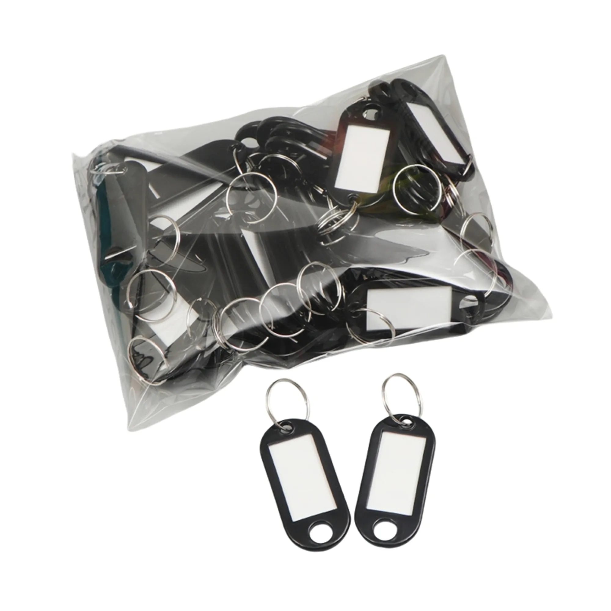 Durable Plastic Key Ring Tag Label Card 3