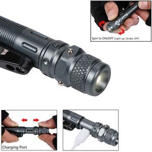 Tactical Pen With Belt Cutter 6