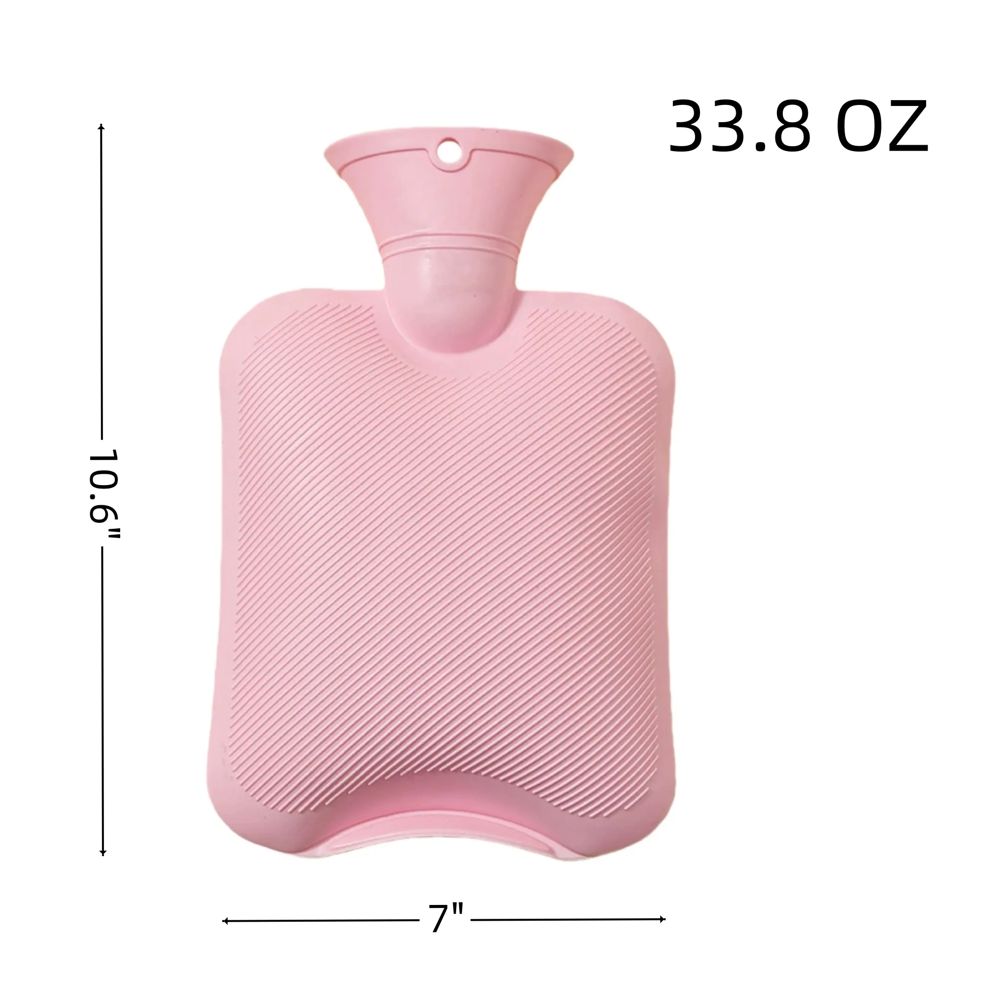 33oz Refillable Warm Hot Water Bag With Fleece Covered 4