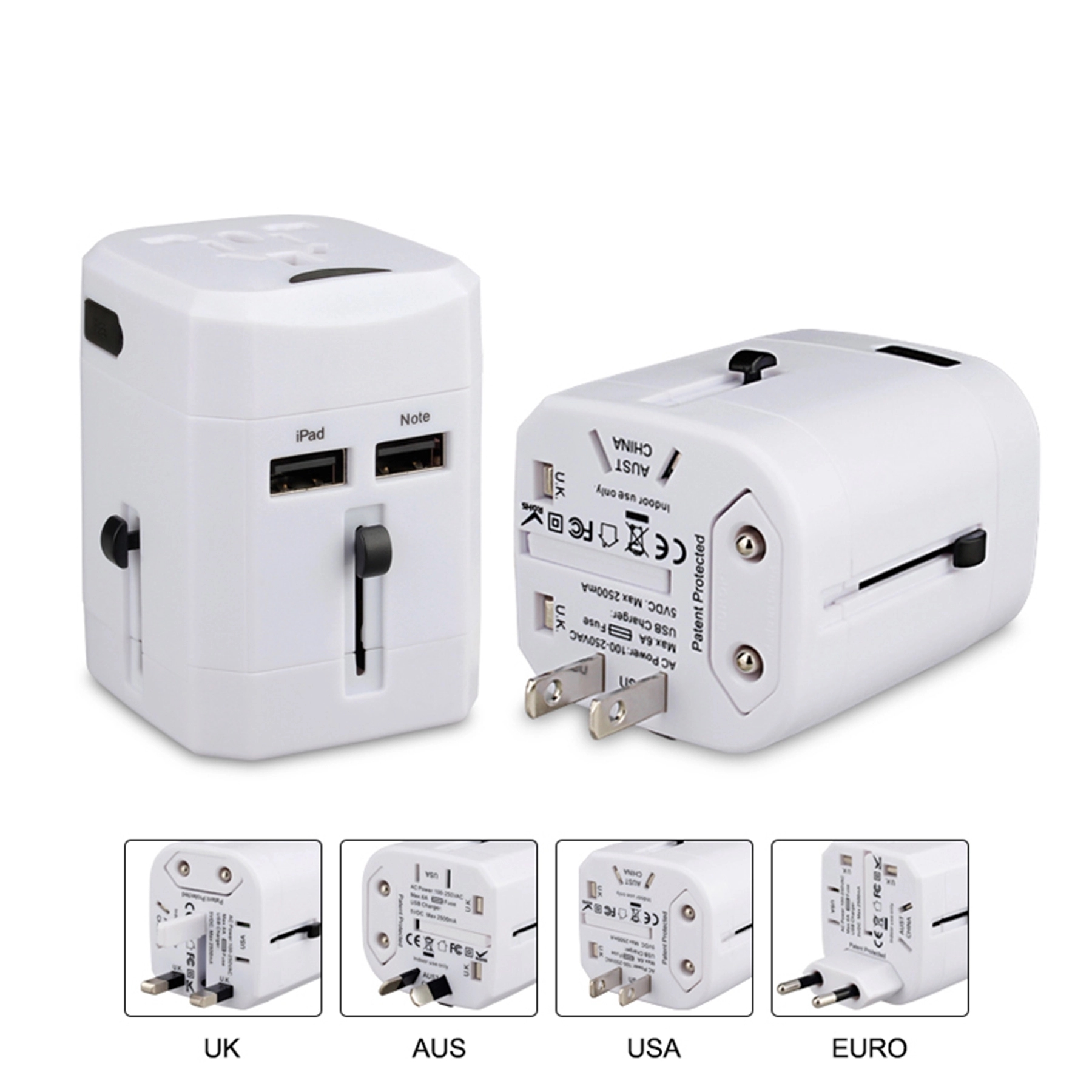 Costumized LOGO Universal Adapter Plug 10