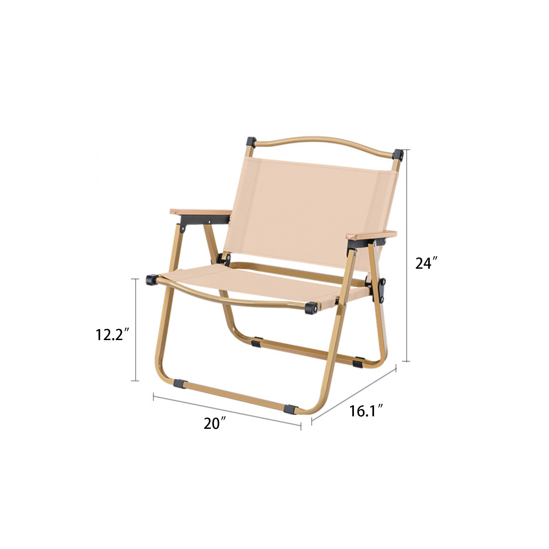 Lightweight Portable Outdoor Folding Chair 4