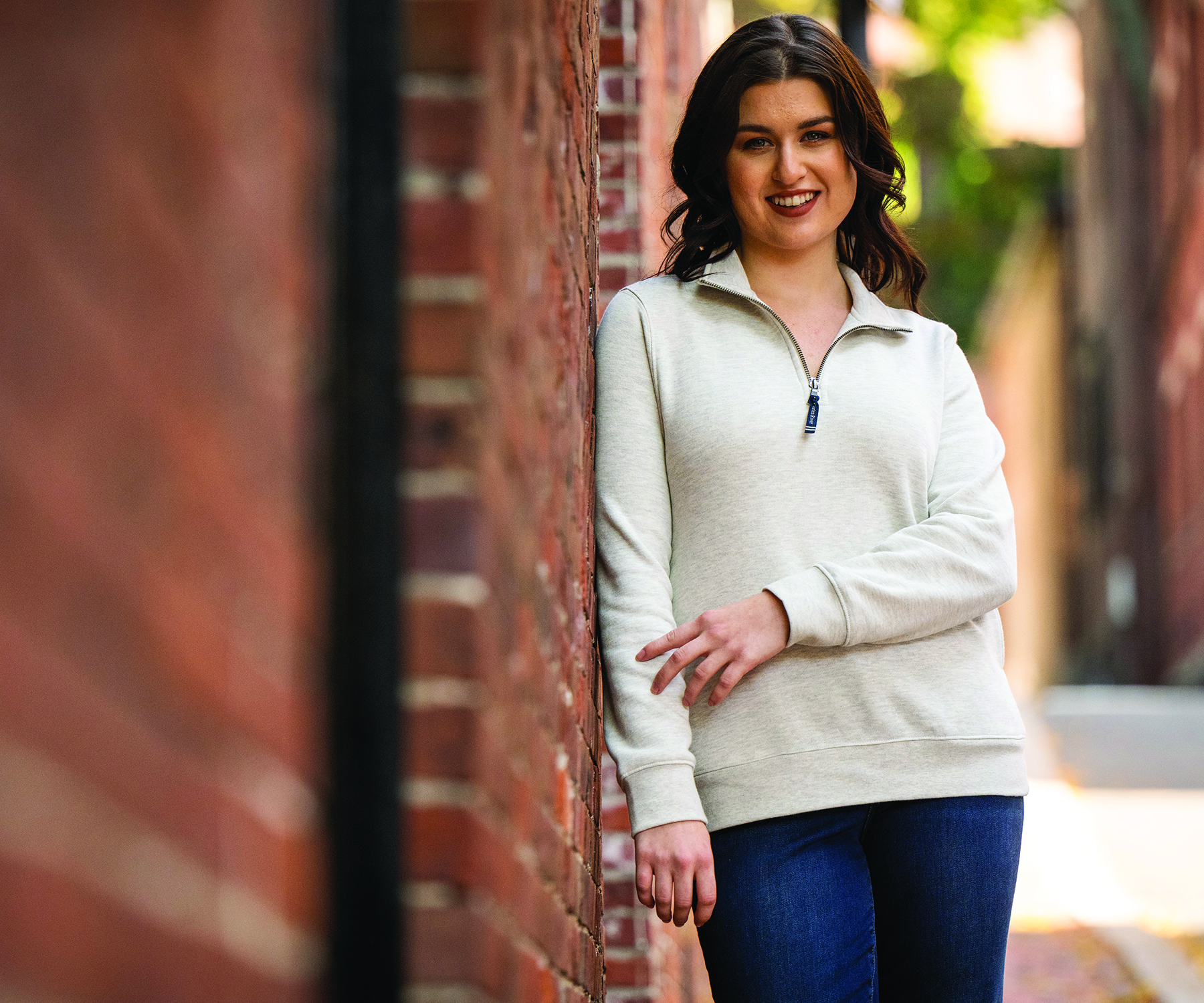 Women's Crosswind Quarter Zip Sweatshirt 6