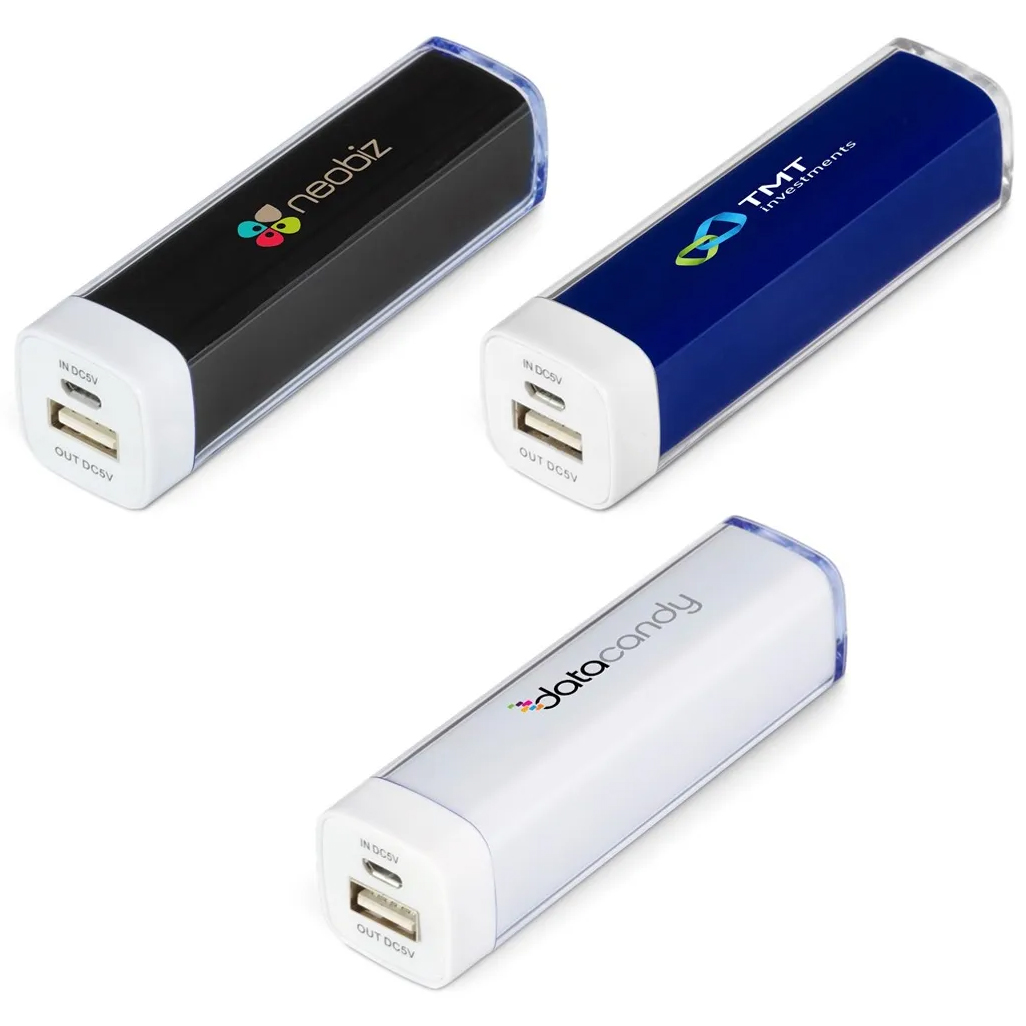 2200 mAh Windowed Power Bank 1