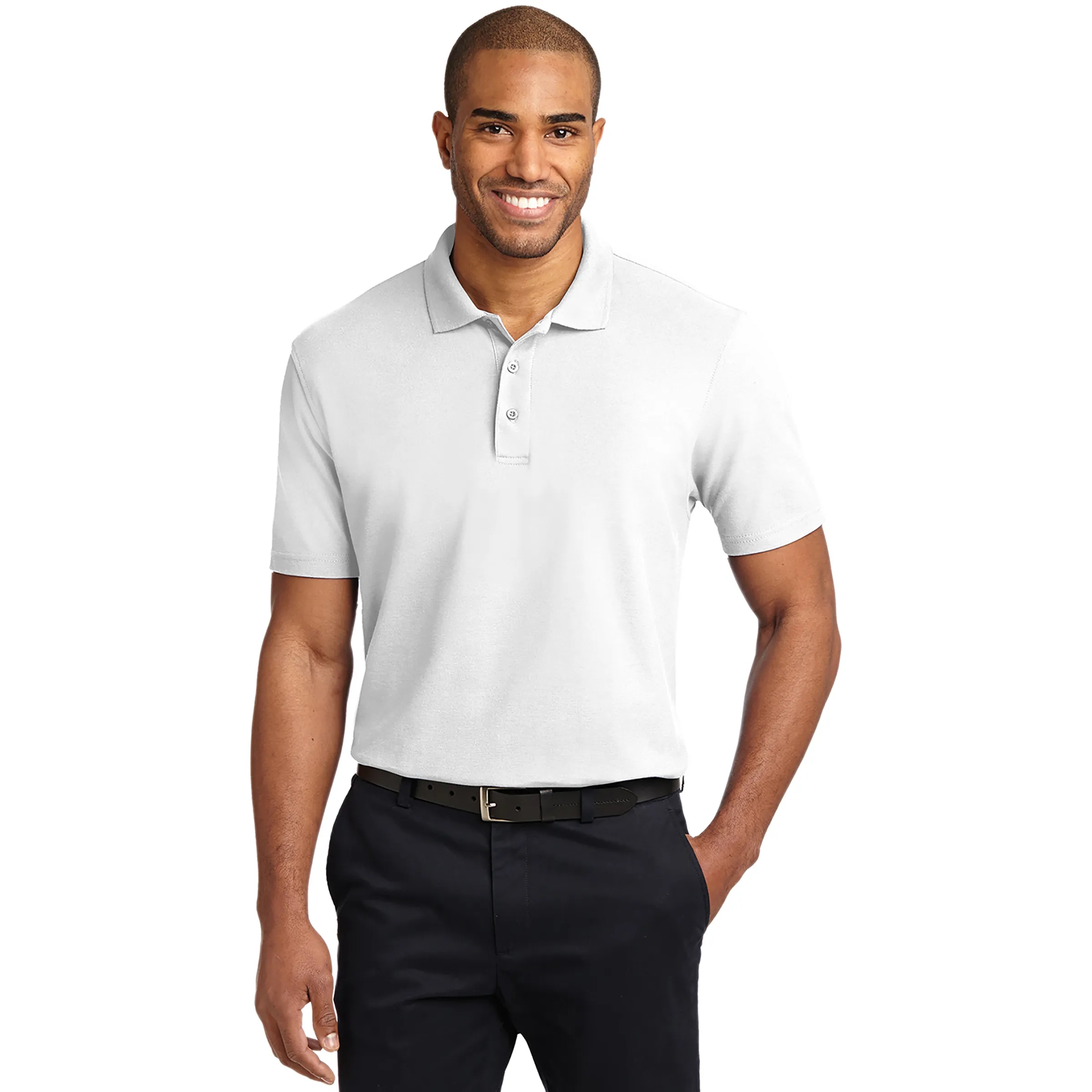 PORT AUTHORITY(R) SILK TOUCH(TM) POLO 121