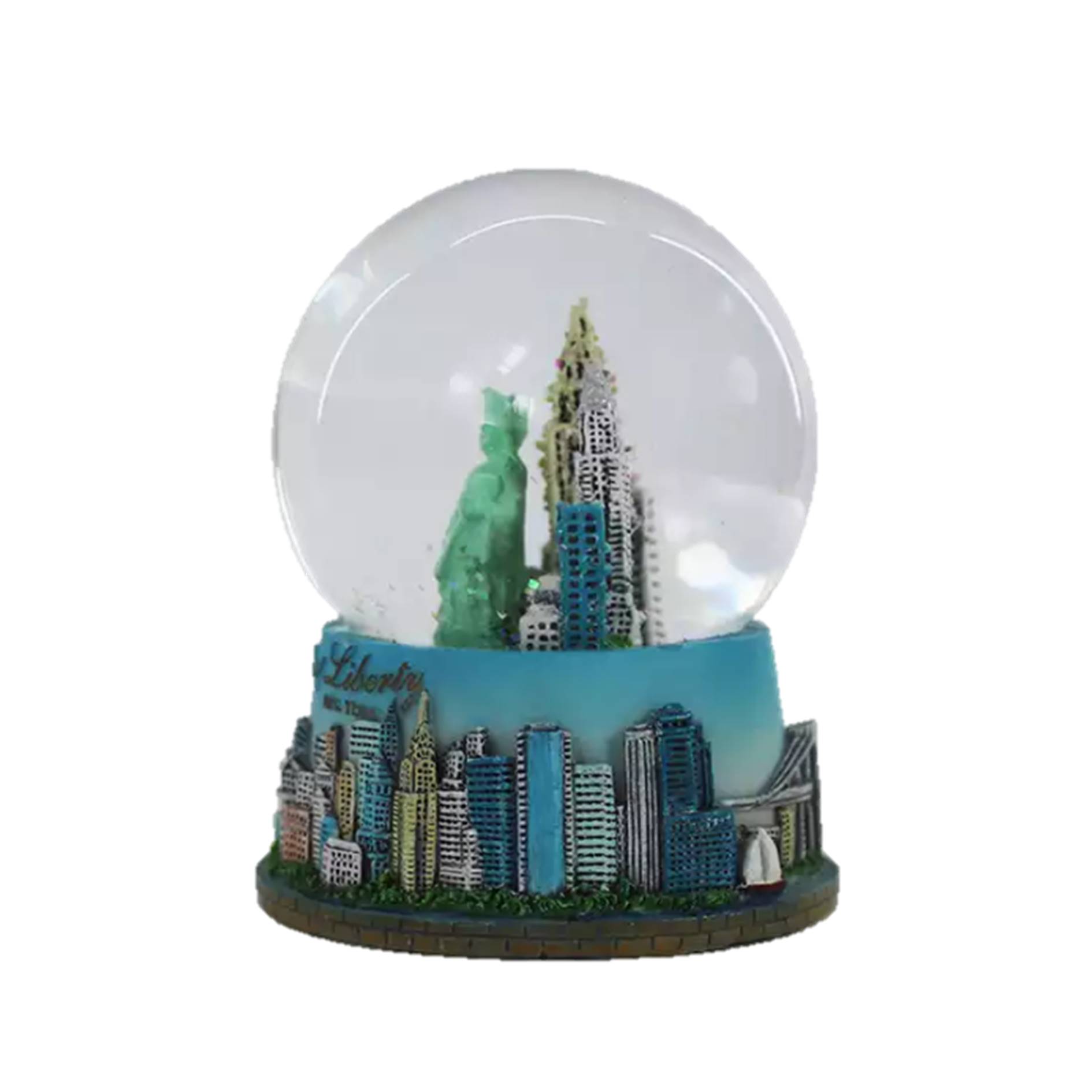 Custom Snow Globe Ornament 2