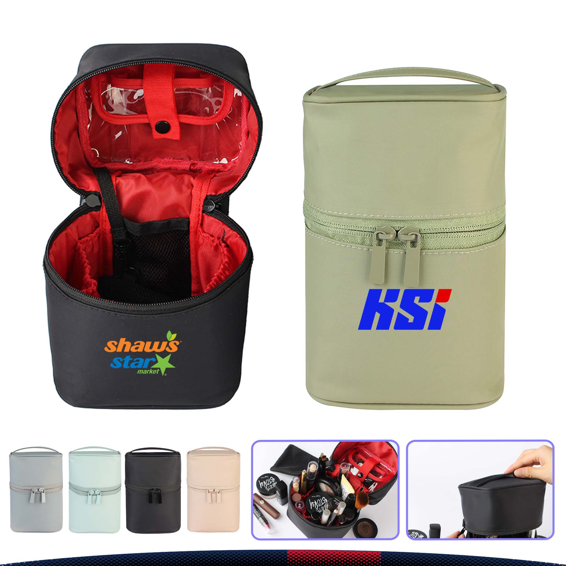 Portable Three-dimensional Makeup Bag 7