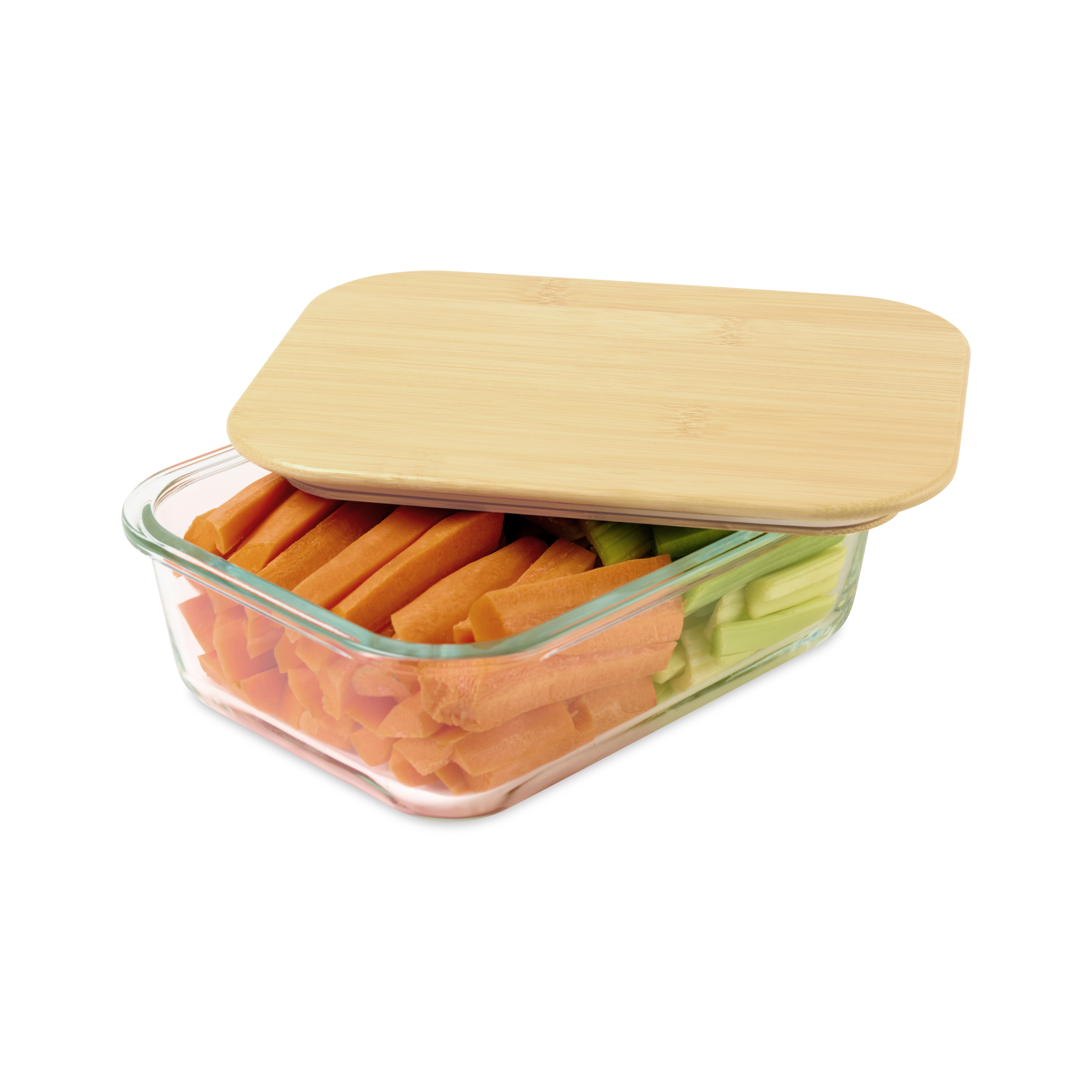4 Cup Bamboo Storage Container 11