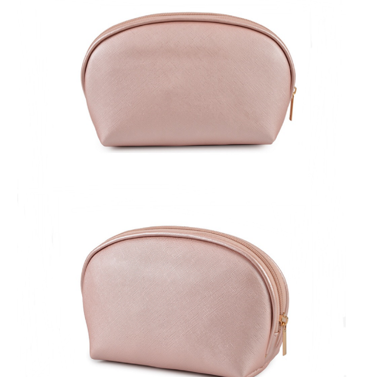 Half Moon Cosmetic Beauty Bag Travel Makeup Pouch MOQ: 10day 2