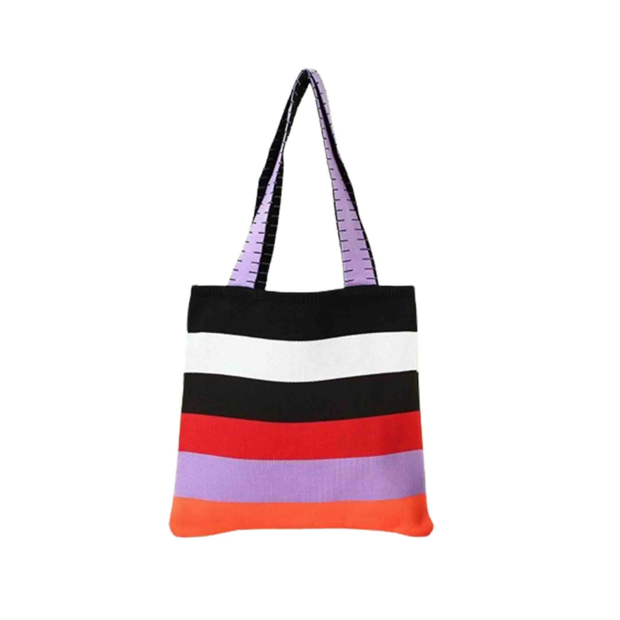 Rainbow Polyester Tote Bag 4