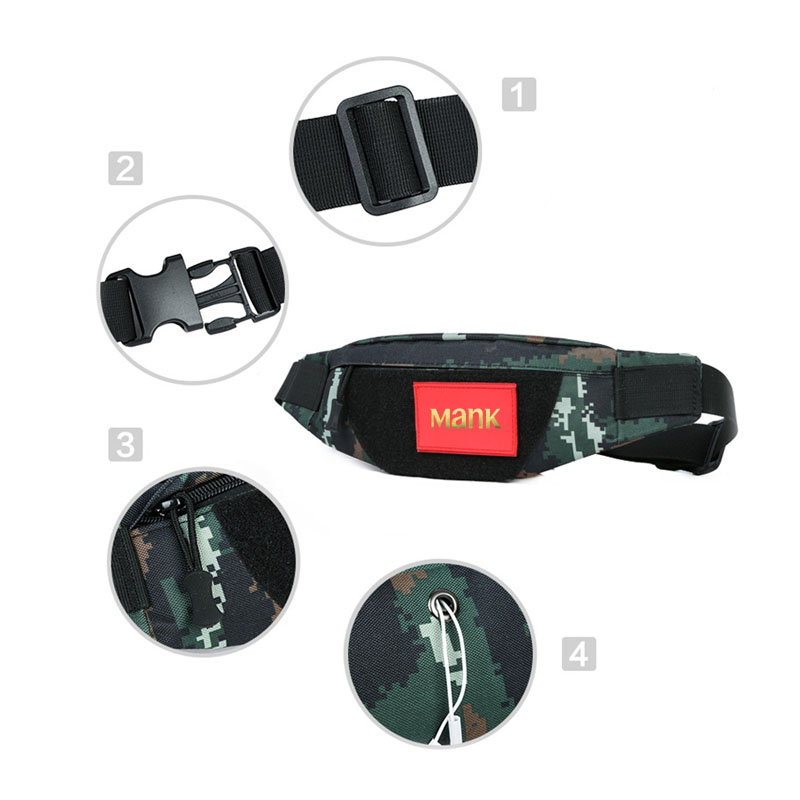 Tactical Camouflage Sports Waist Bag 2
