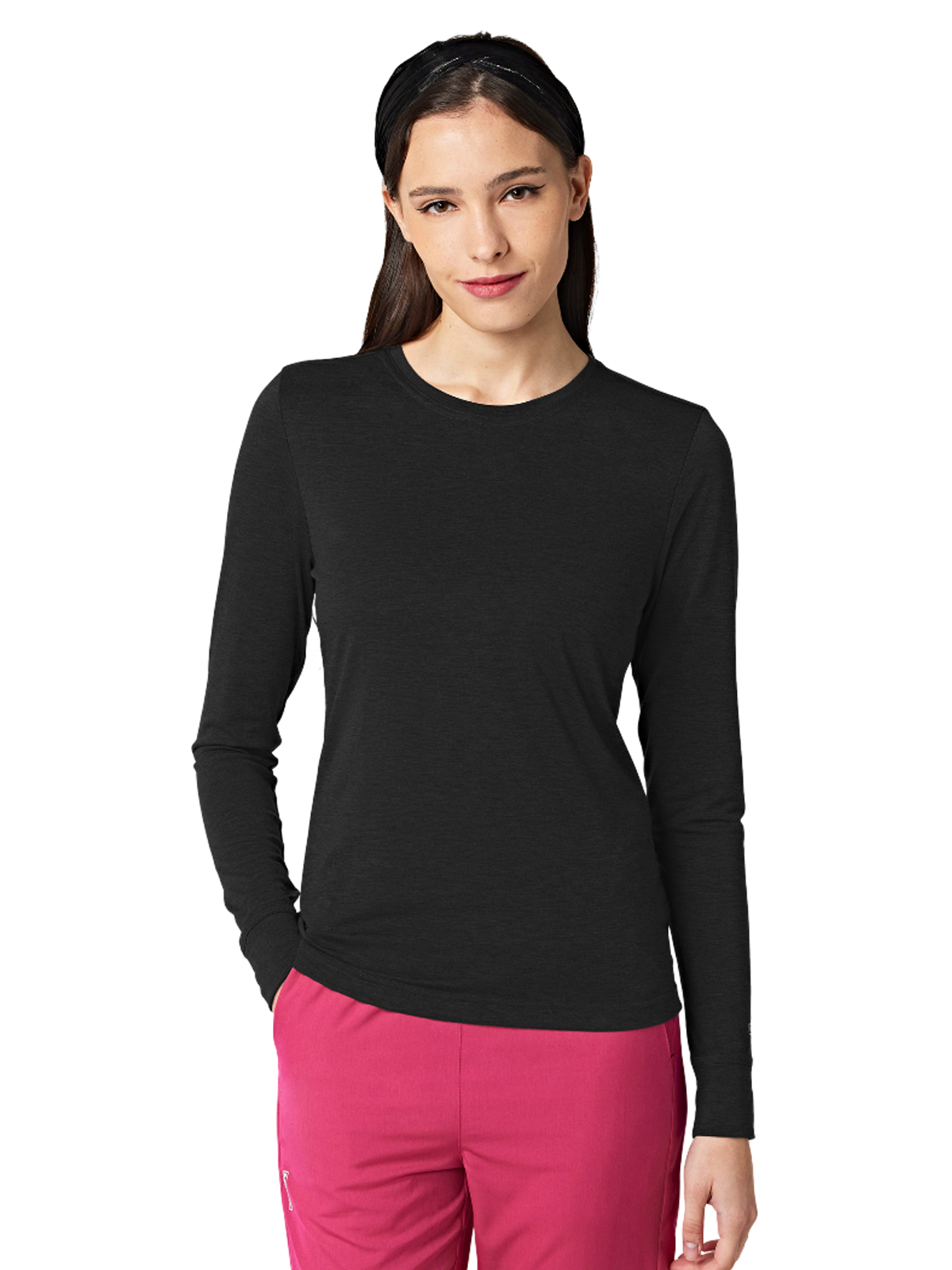 Parkley Subscrubs - Women's Crew Neck Long Sleeve Tee 10