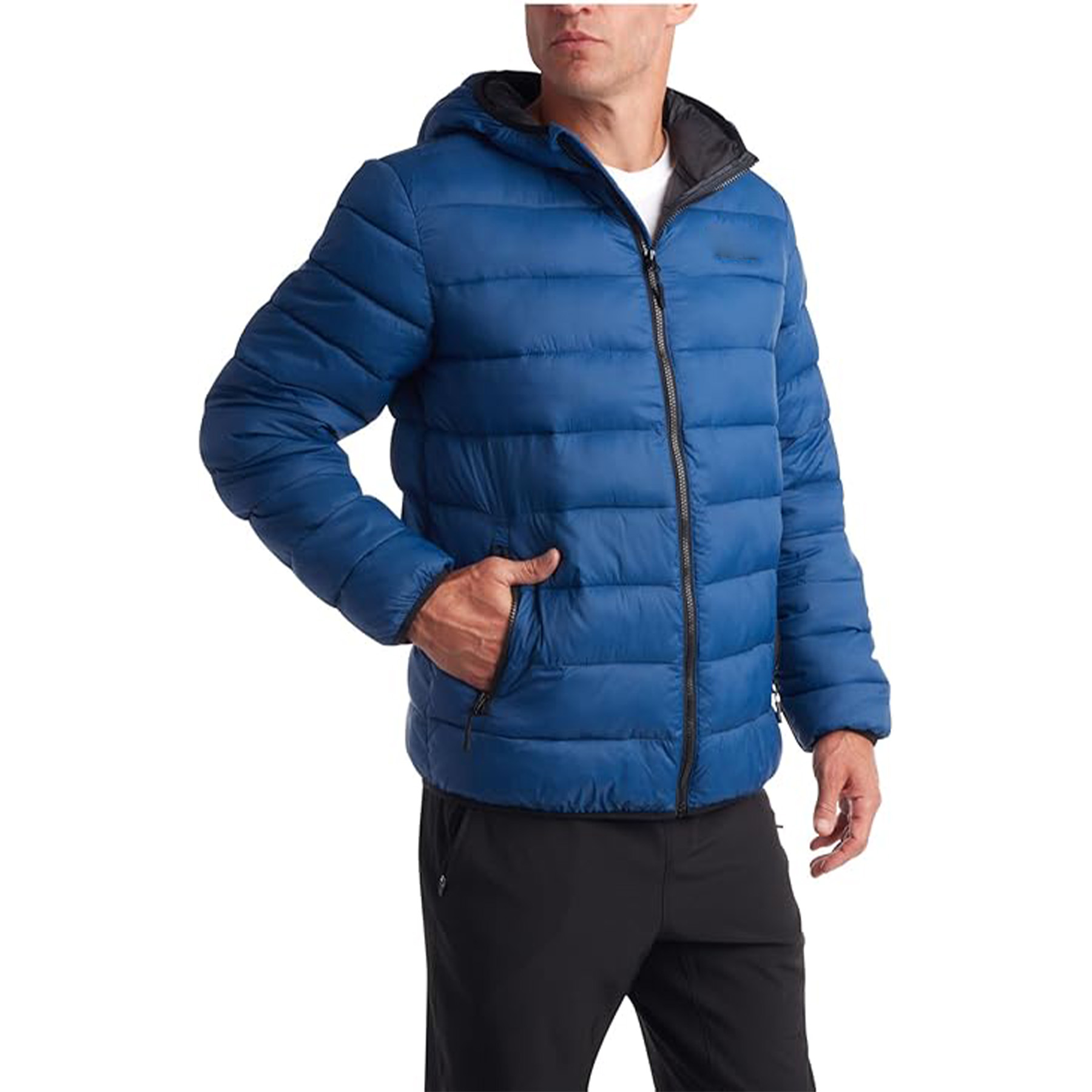 Warm Hooded Quilted Down Jacket 20