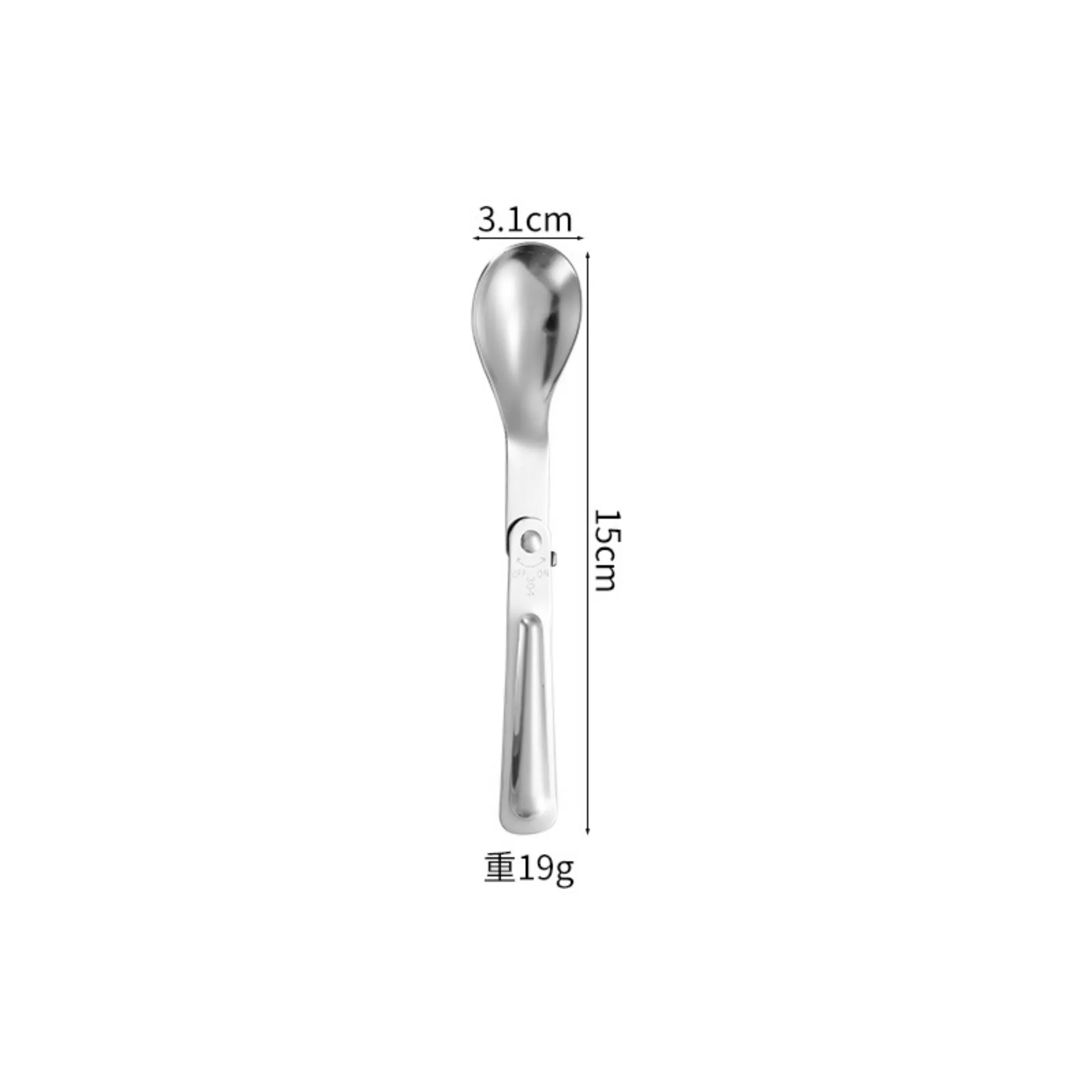 Foldable Stainless Steel Camping Utensils Set 15