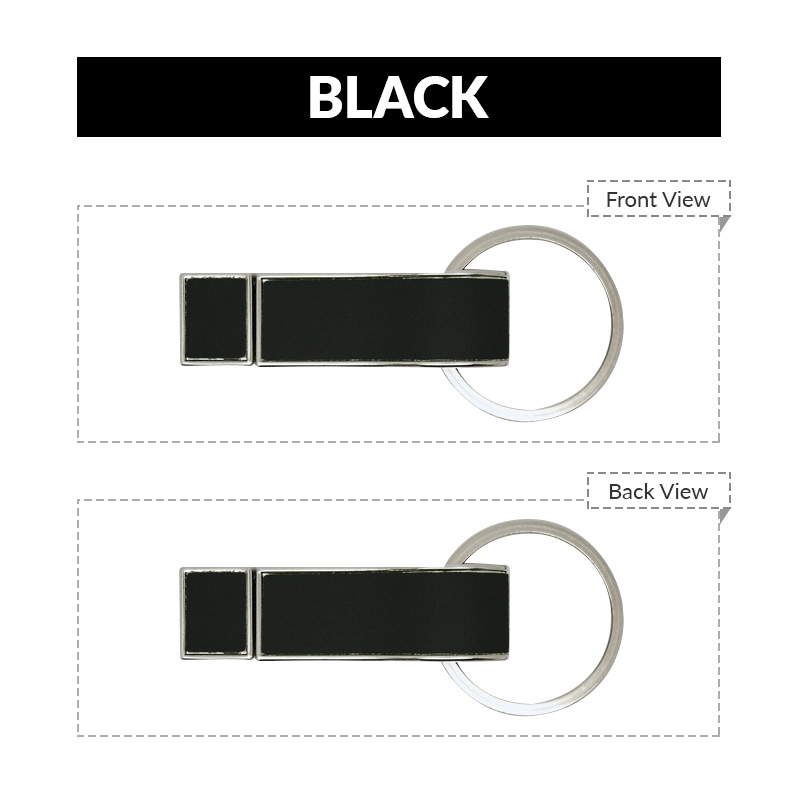Leather Stick USB Flash Drive with Keyring 2