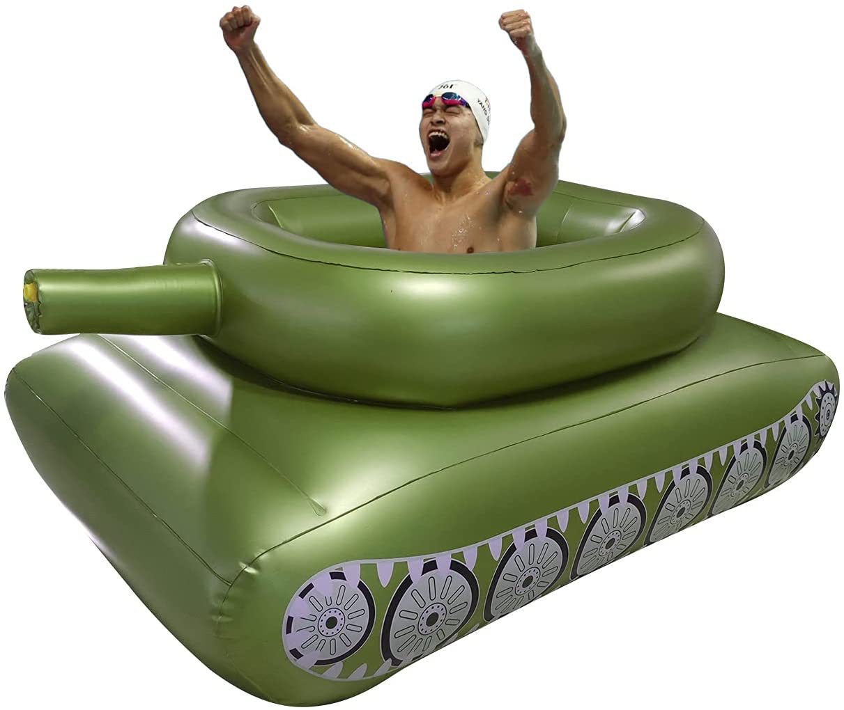 Tank Inflatable Pool Float 4