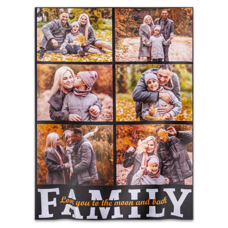 Custom Plush Sherpa Photo Blanket 2
