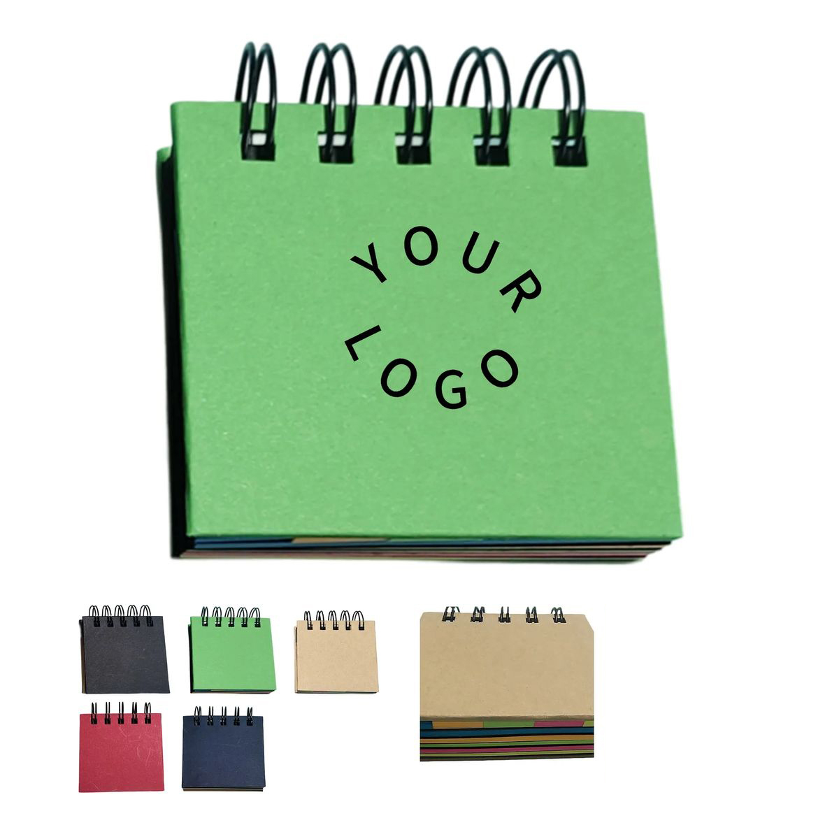 Office Sticky Note Set with Spiral Cover 1