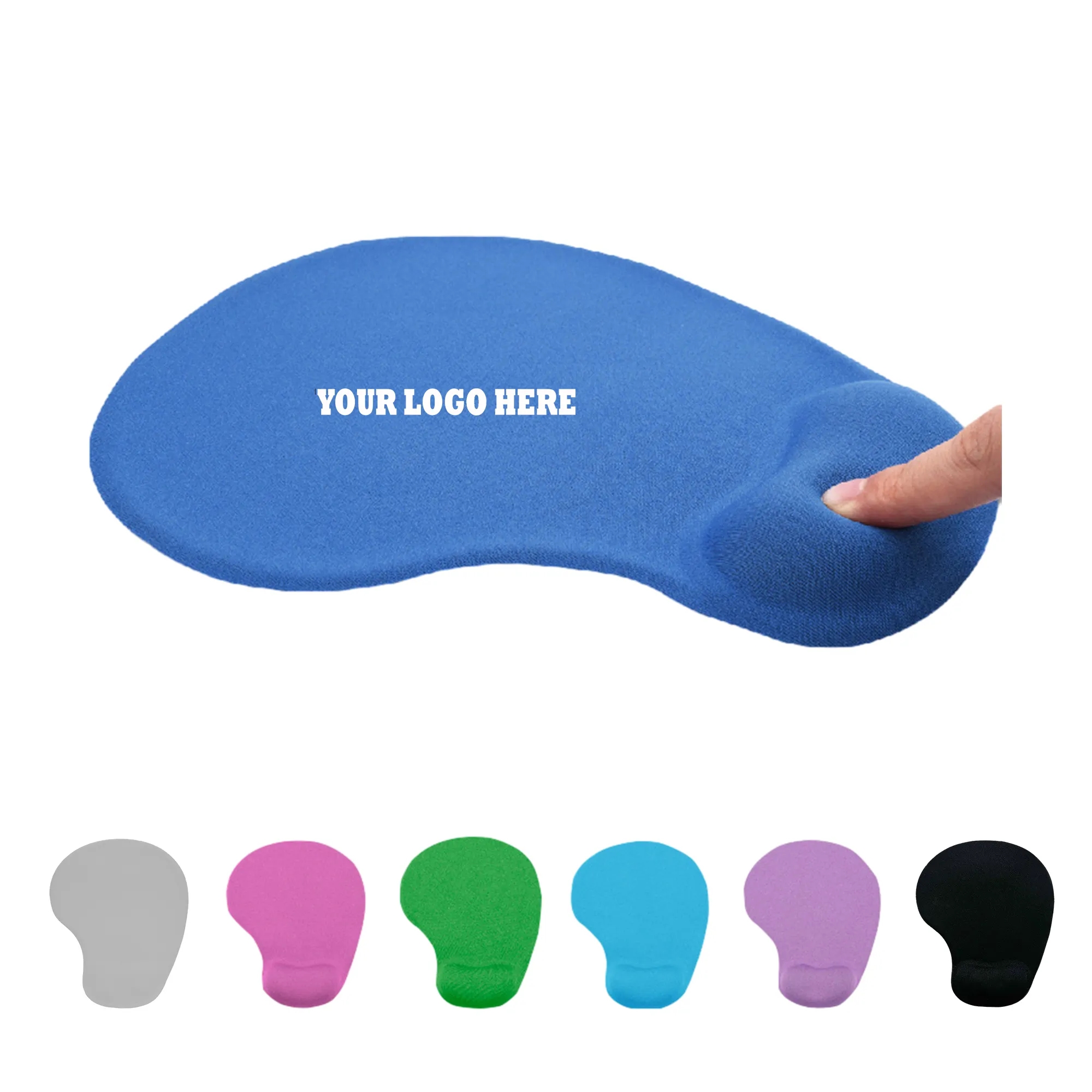 Solid Color Silicone Wrist Mouse Pad Mat MOQ 100PCS 2