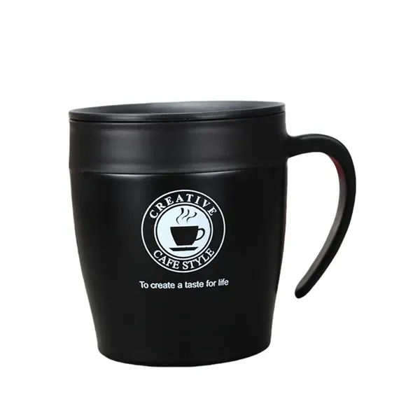 12 oz Insulated Coffee Mug with Handle and Lid Included 6