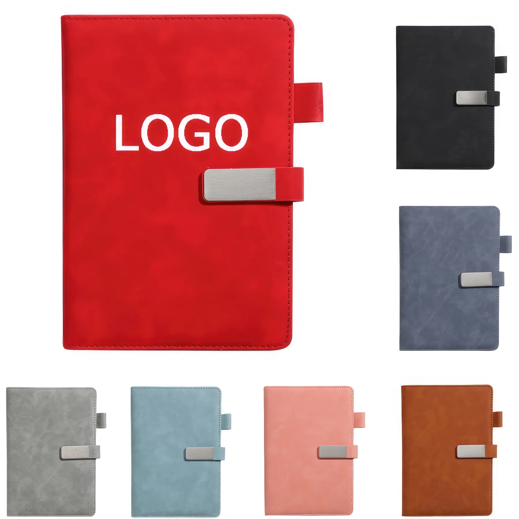 A5 Buckle Faux Leather Notebook 2