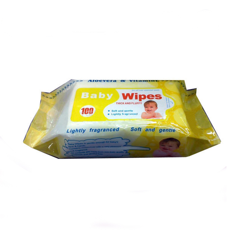 Wet Wipes Antibacterial with Custom Plastic 6