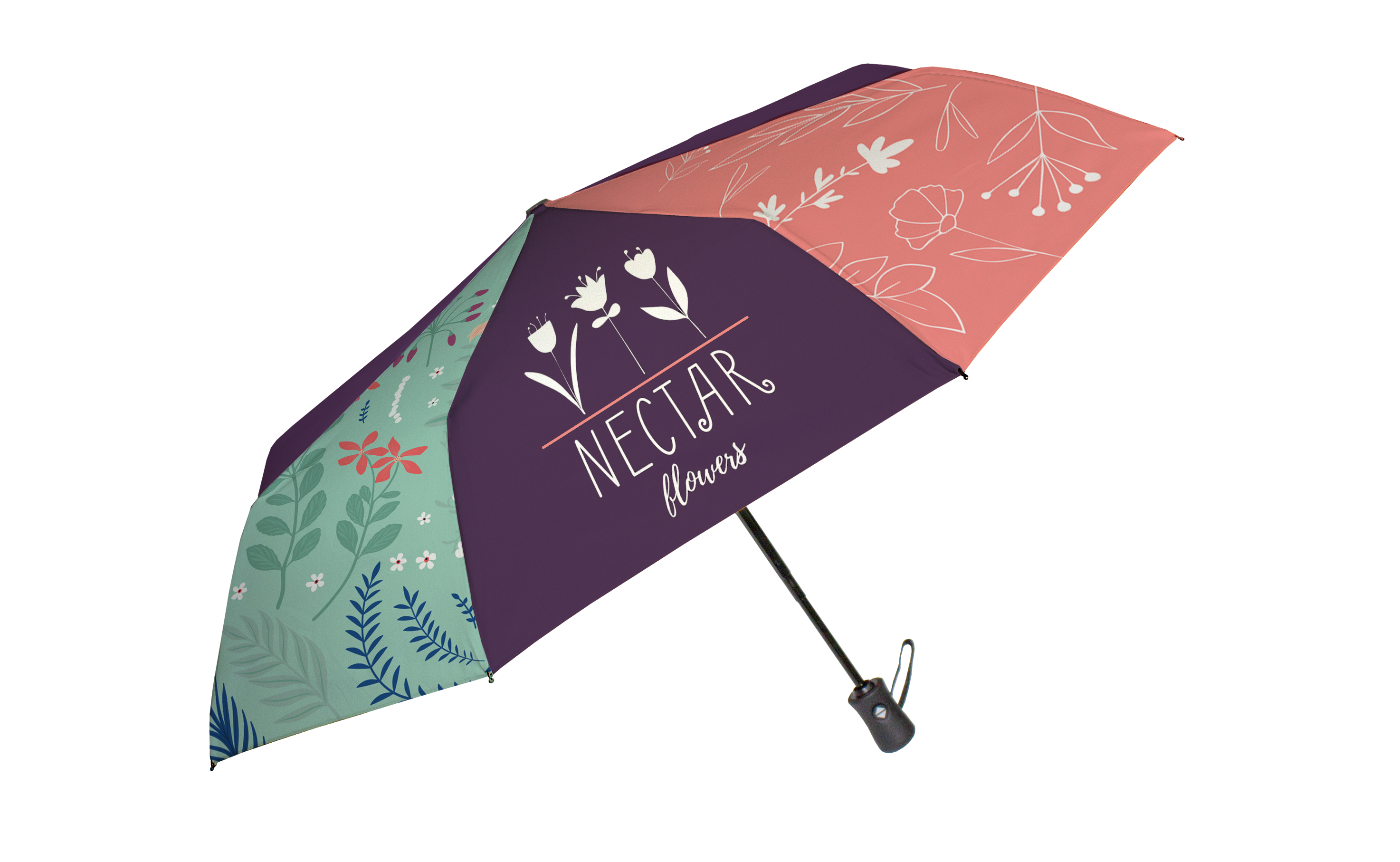 42" Arc Full-Color Pop! Up Umbrella 2