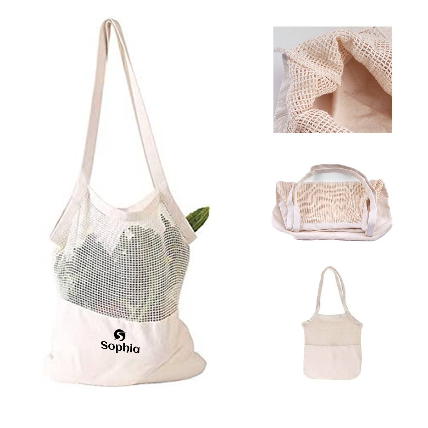 Reusable Cotton Grocery Bags 1