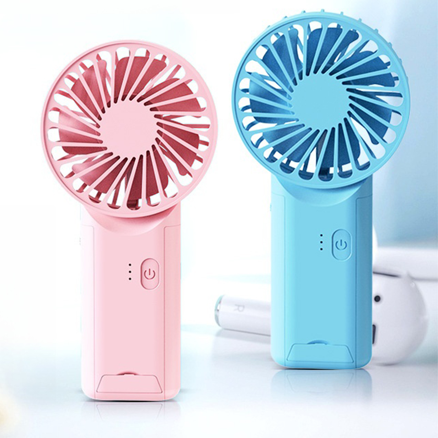 Rechargeable Cooling Fan with Phone Stand 5