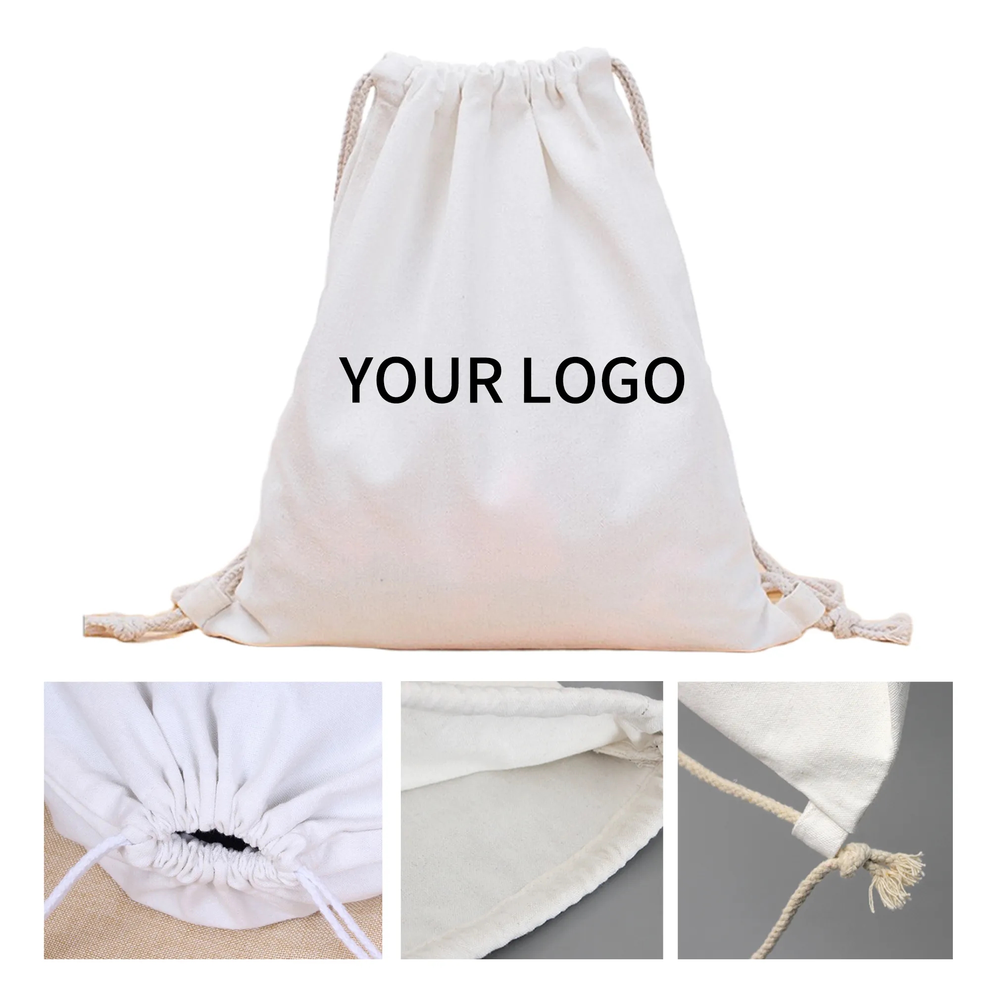 Canvas Drawstring Bag 3