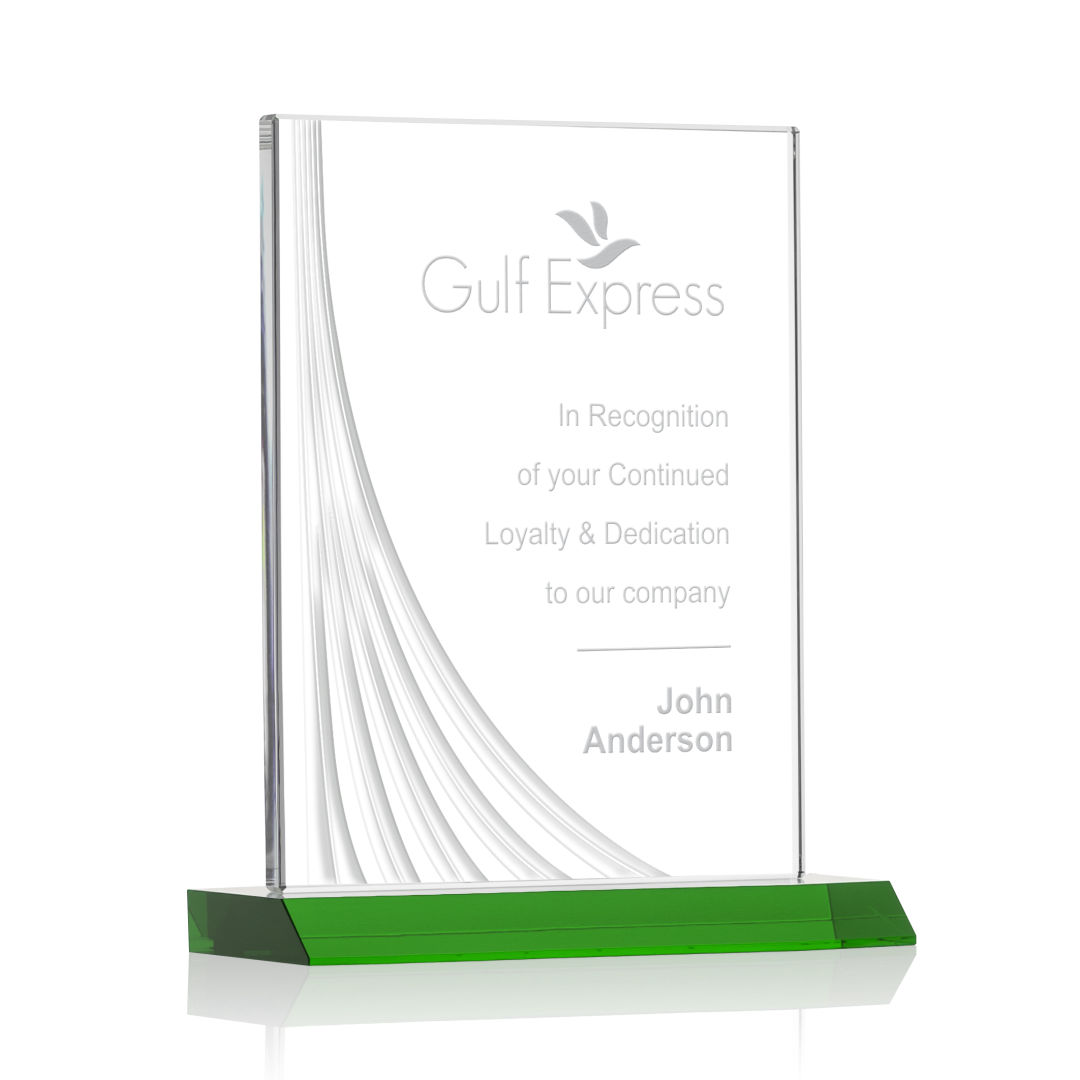 Leighton Liquid Crystal™ Award - Green 12