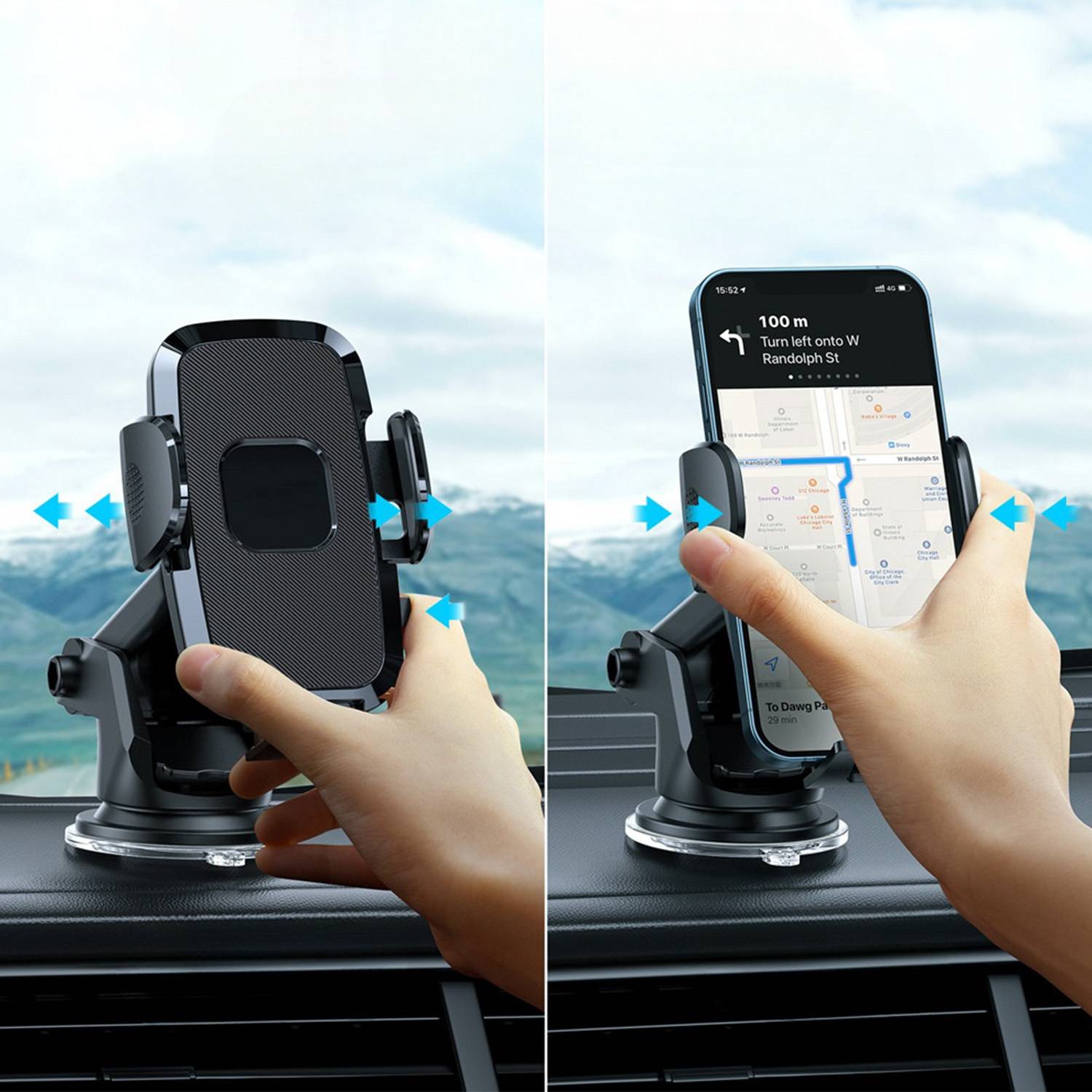 Rotatable Car Phone Holder 4