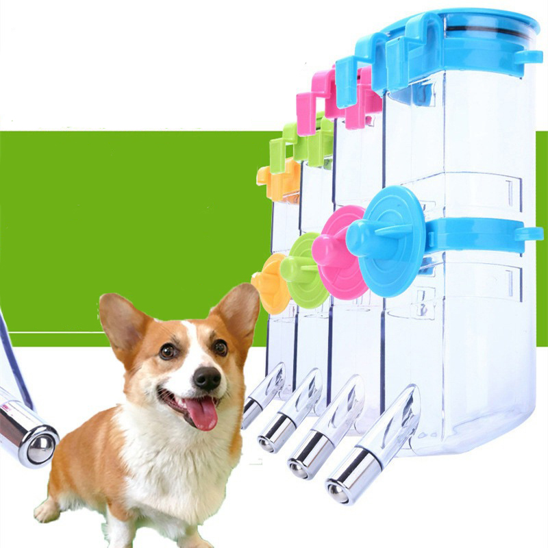 Pet Water Dispenser Dog Water Drink Bottle Hanging Cat Feed 2