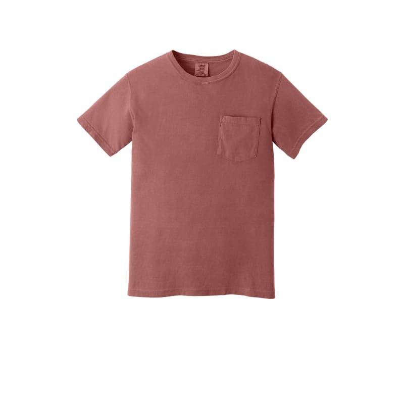 COMFORT COLORS Heavyweight Ring Spun Pocket Tee. 285