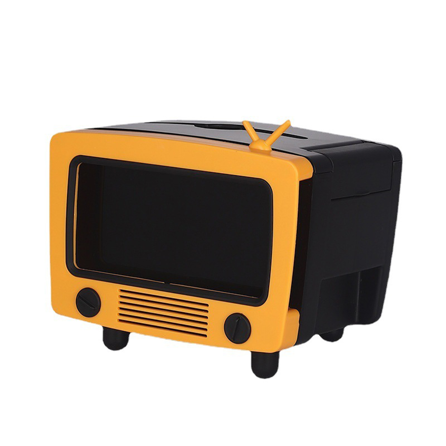TV Shape Tissue Box Phone Stand 2
