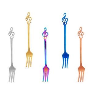 5.51 Inch Music Note 2 Teeth Fork 17