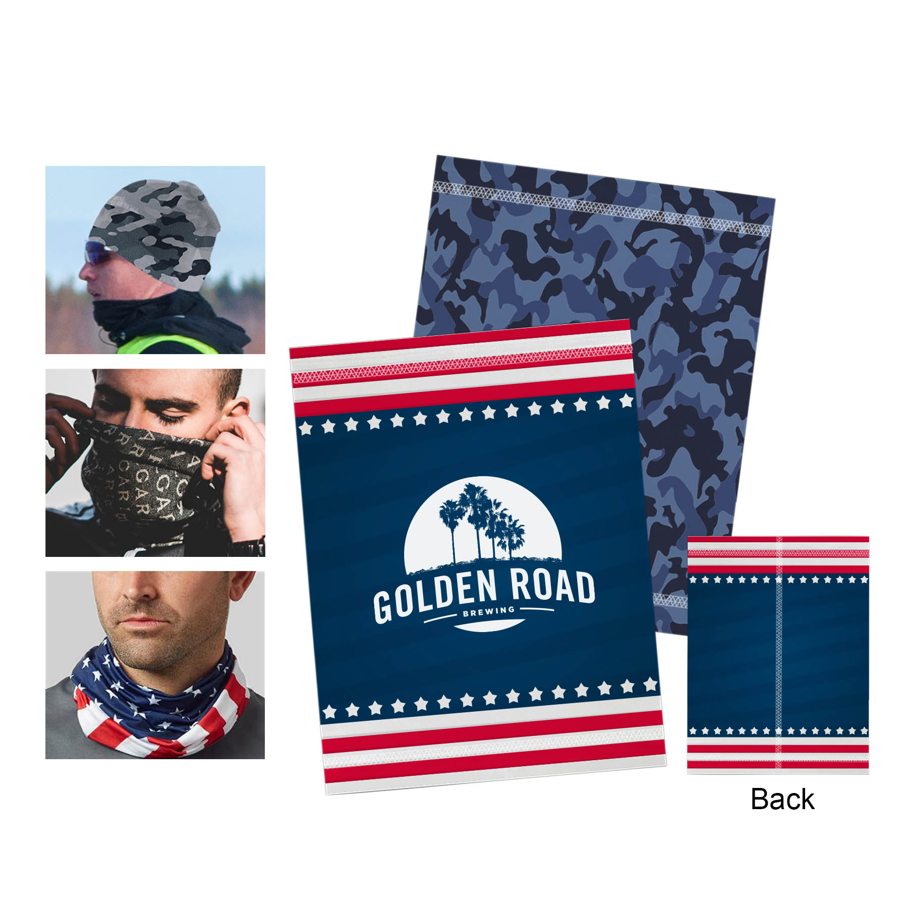 2 Layers Moisture Wicking 100% Cooling Neck Gaiter 2