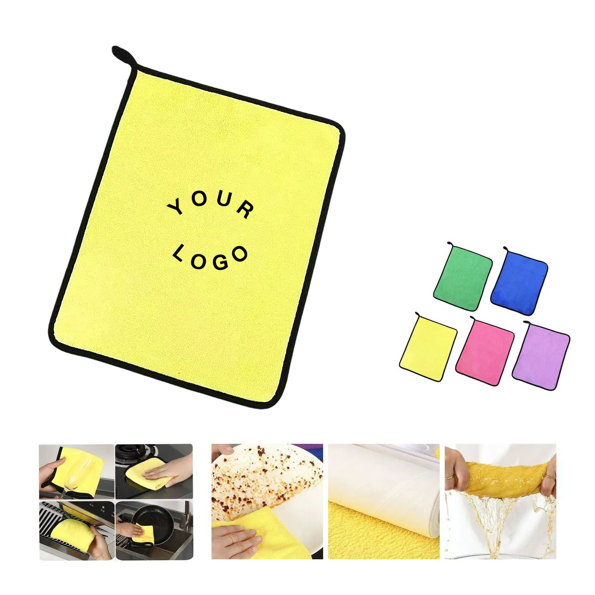 Machine Washable Microfiber Car Towel for Auto Care 1