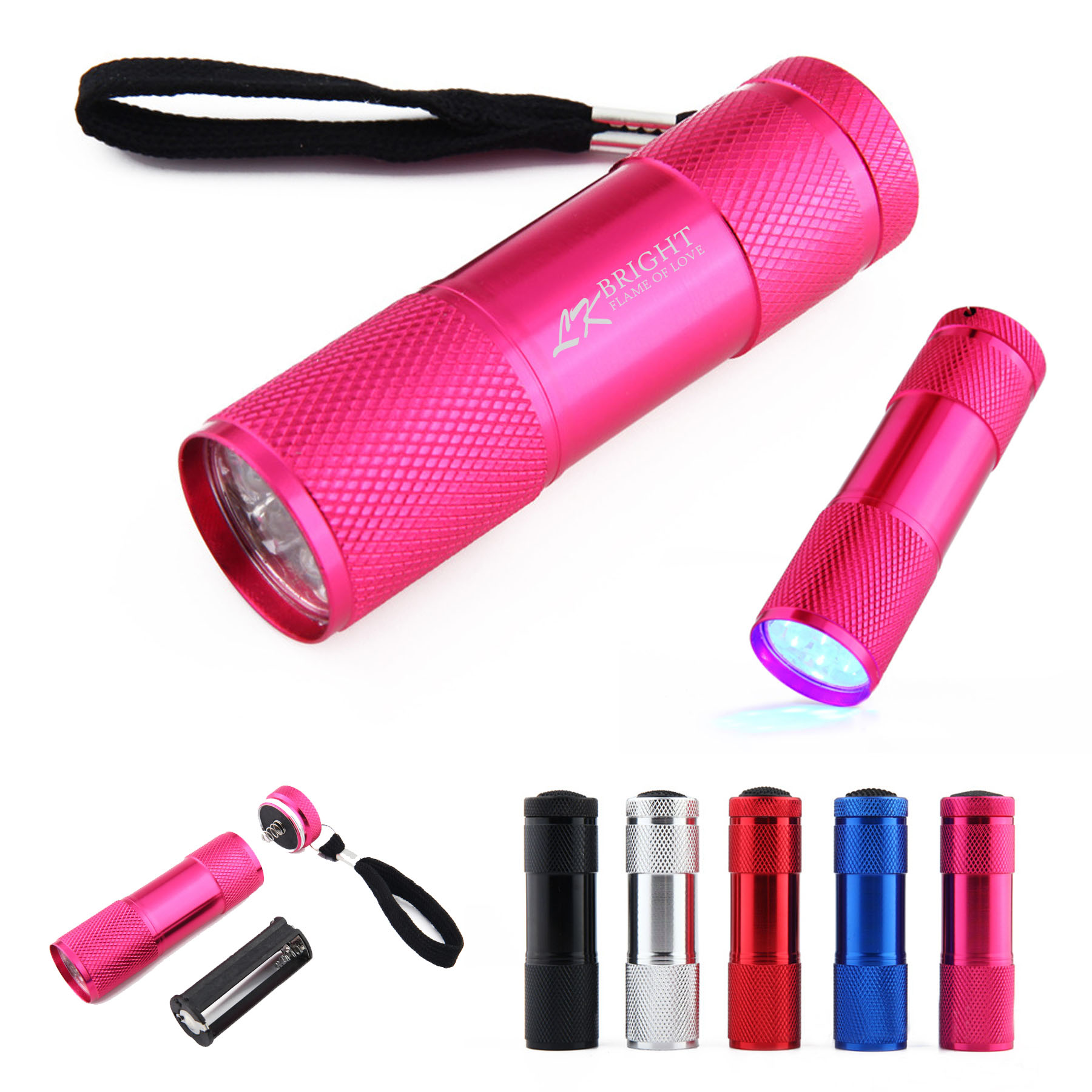 Bright Shine 9 LED Flashlight 2