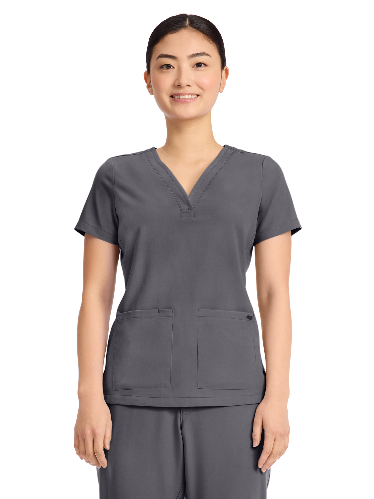 Healing Hands - HH Quest - Women's 3-Pocket Y-Neck Top 22