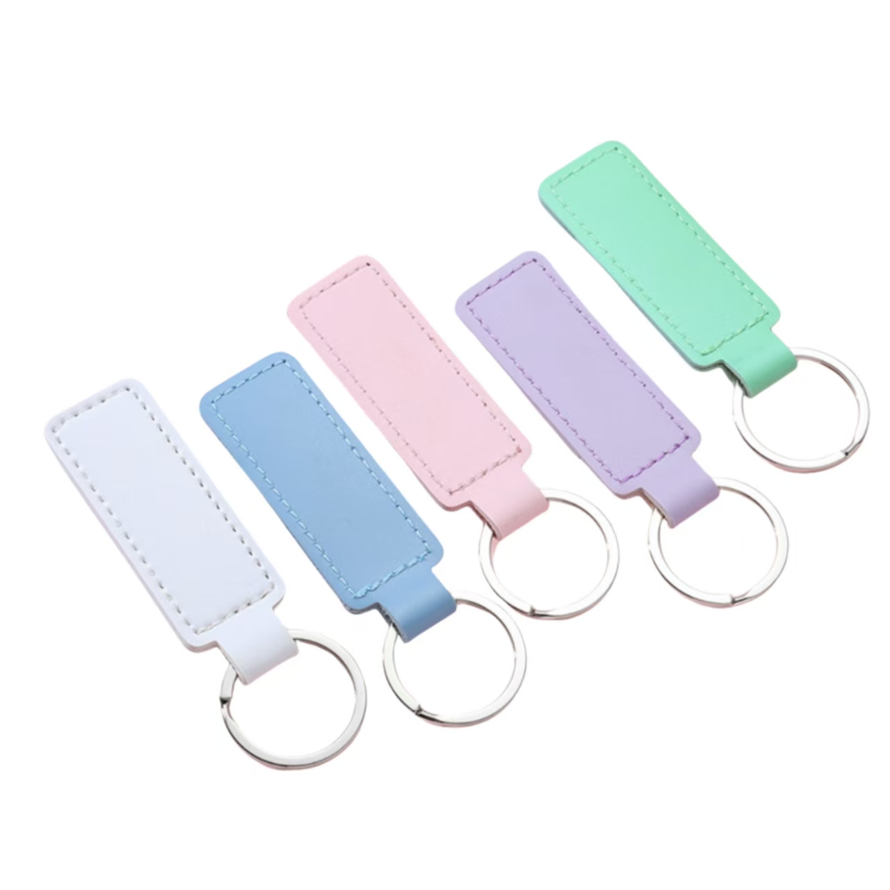 Classic Leather Car Keychain 2