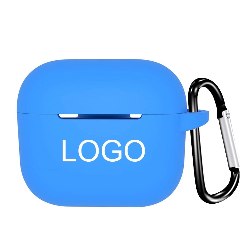 Custom Silicone Apple Earpod 3 Case w/ Carabiner 1