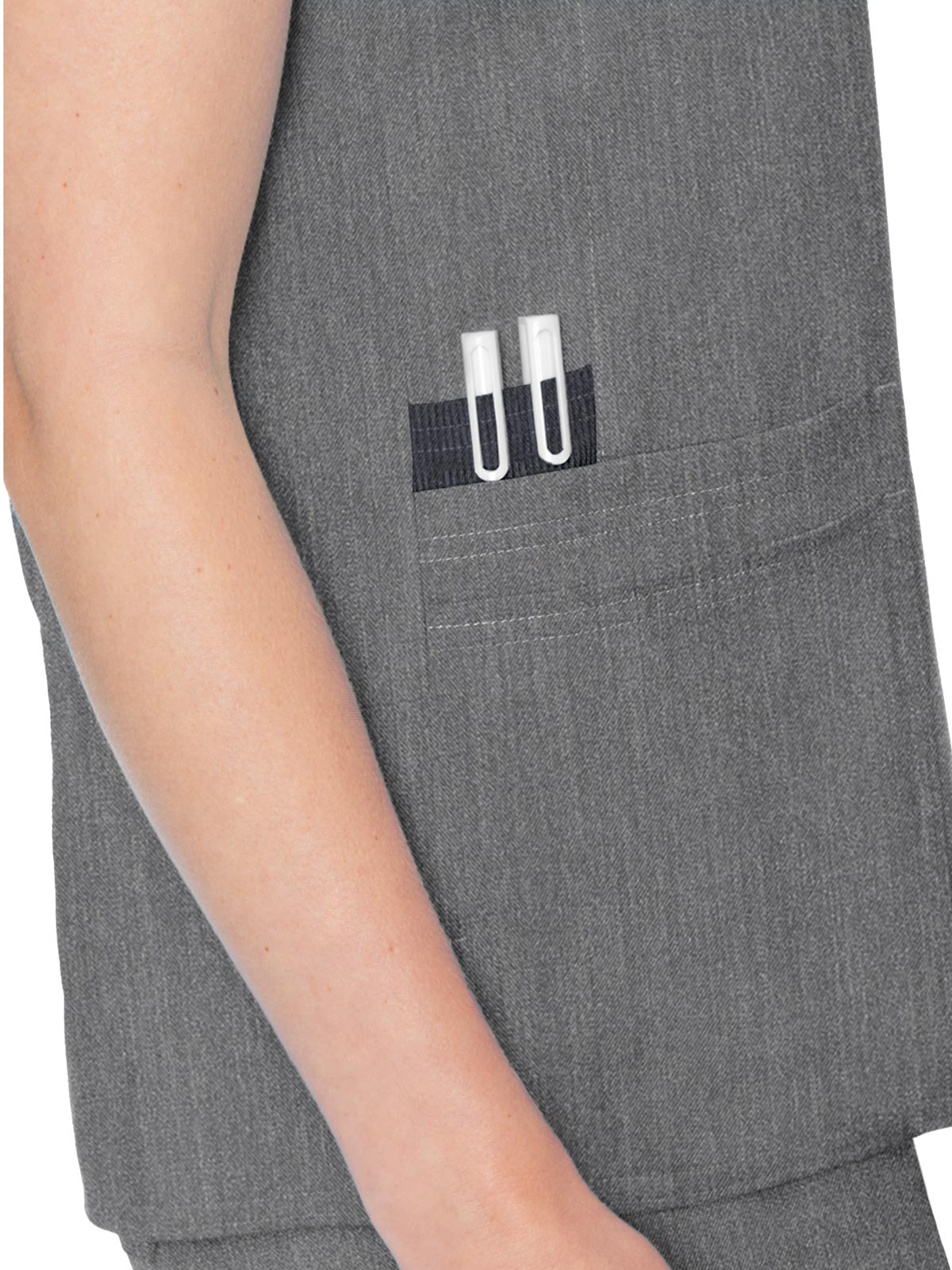 Med Couture - MC Touch - Women's 6-Pocket Raglan Sleeve Top 37
