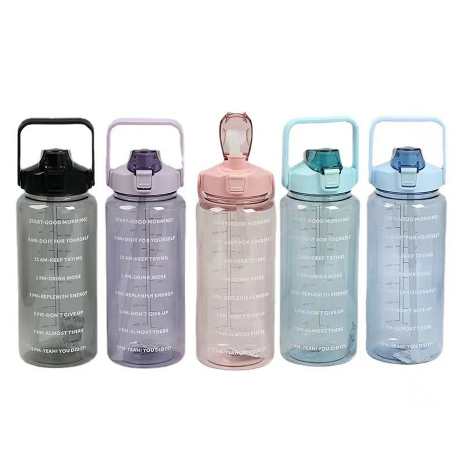 2L Sports Bottle With Time Marker 1